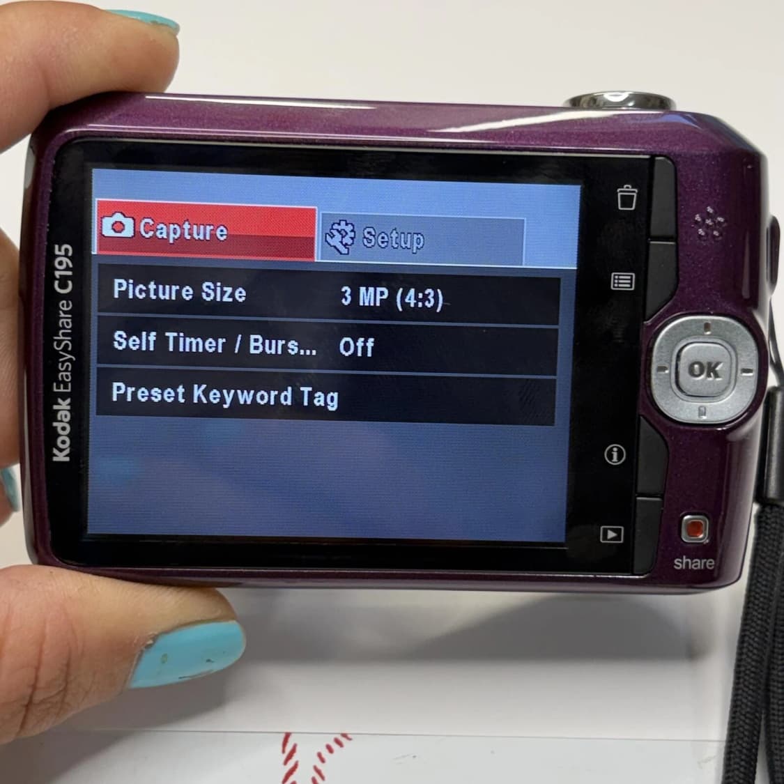 Kodak easyshare c195 코닥 이지쉐어 디카 카메라 상품이미지7
