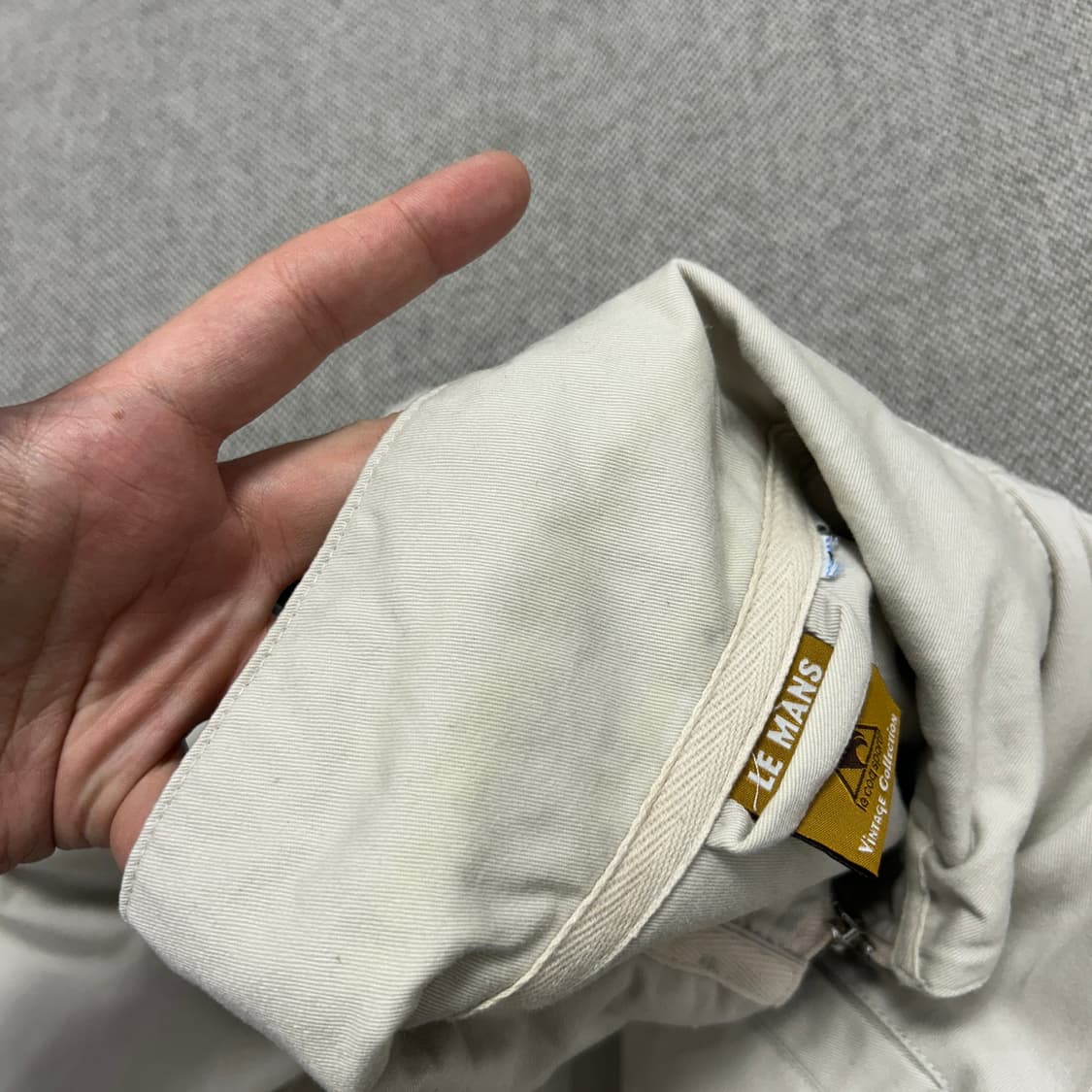 르꼬끄 르망24 빈티지 바이커자켓(L) 상품이미지5