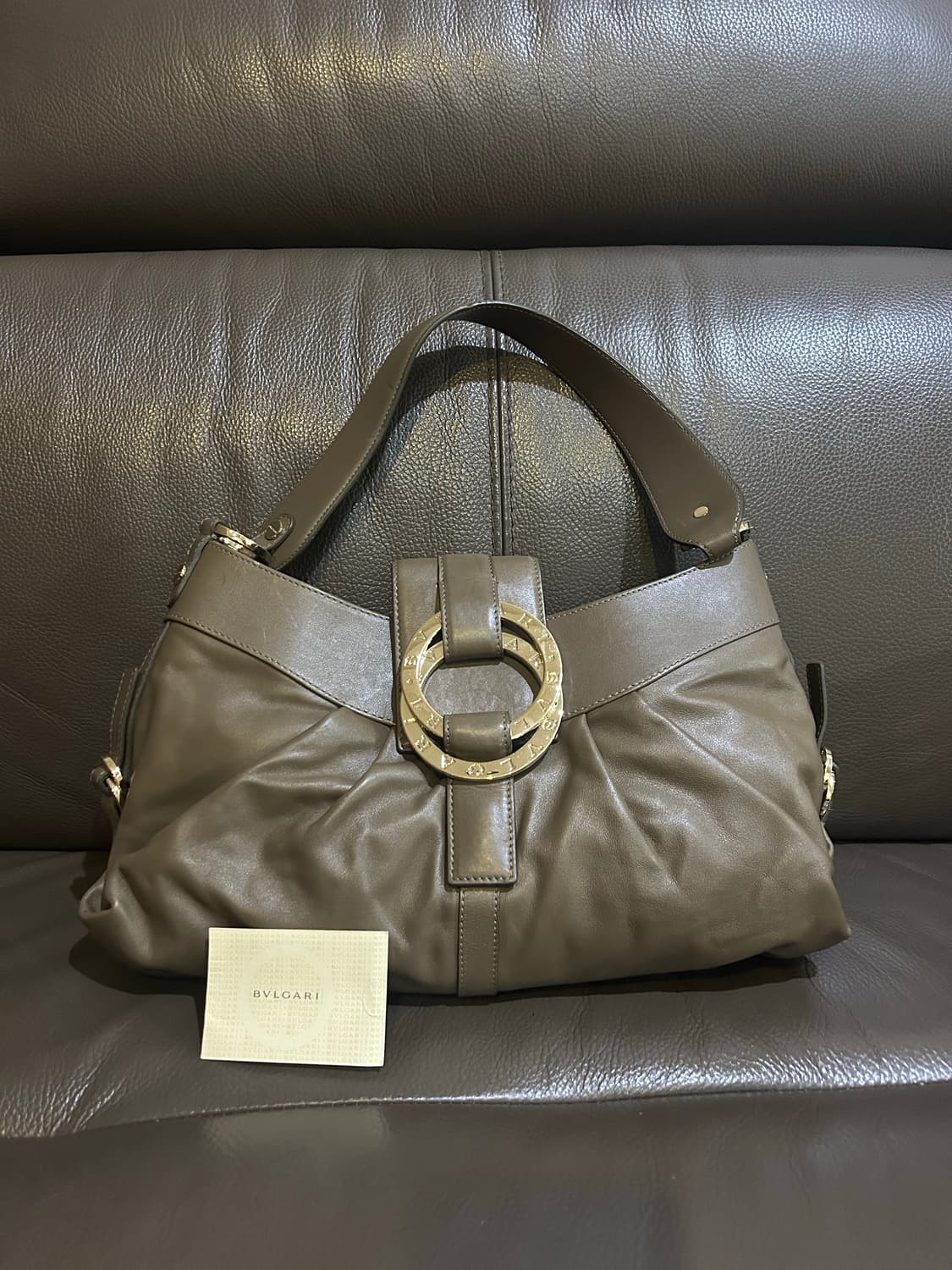 명품 불가리 정품 찬드라 비제로원 레더 숄더백 핸드백 가방 상품이미지1