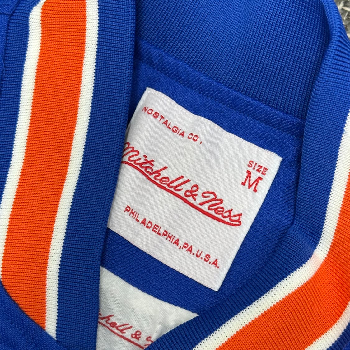 미첼앤네스 뉴욕메츠 빈티지 야구점퍼 M 상품이미지7