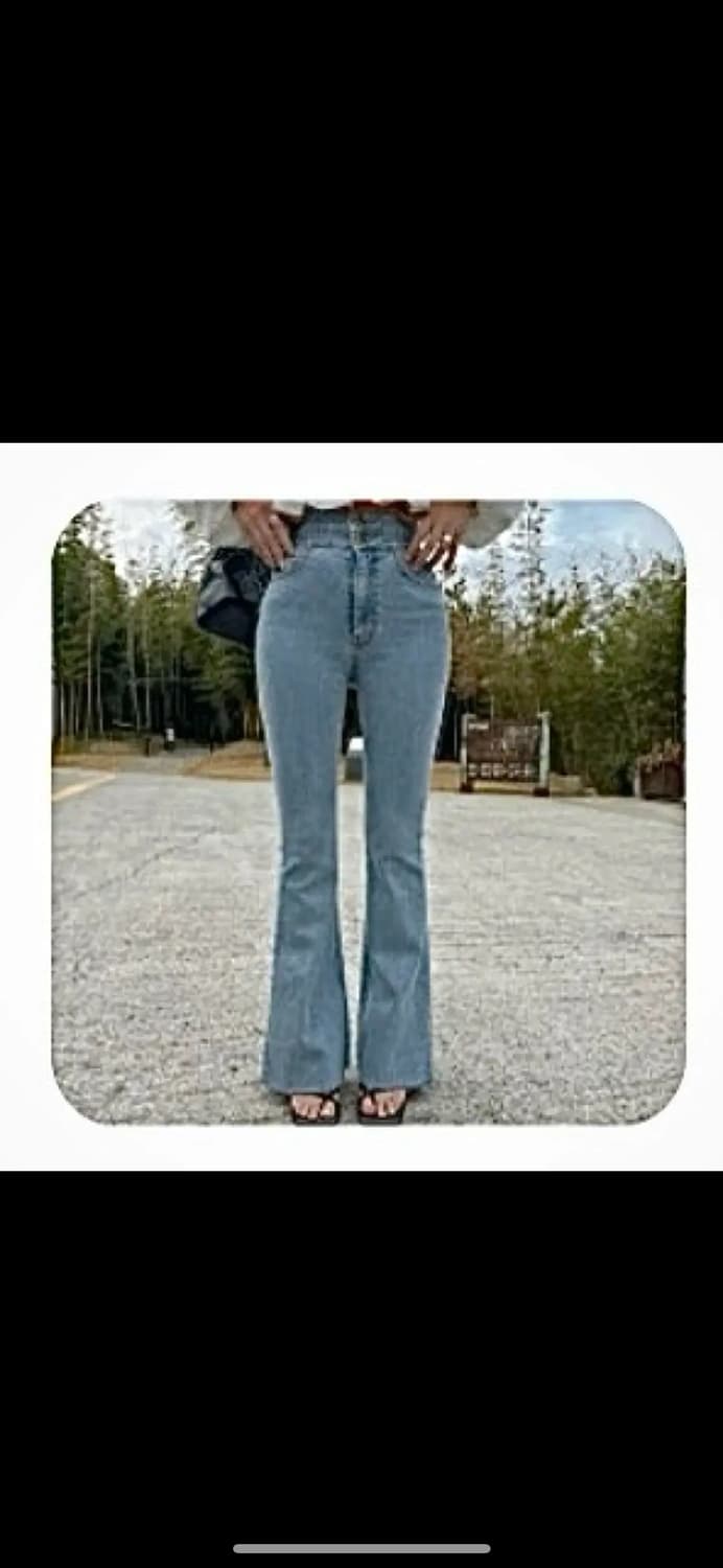 탑드레싱 더블픽부츠컷 데님 m 상품이미지1