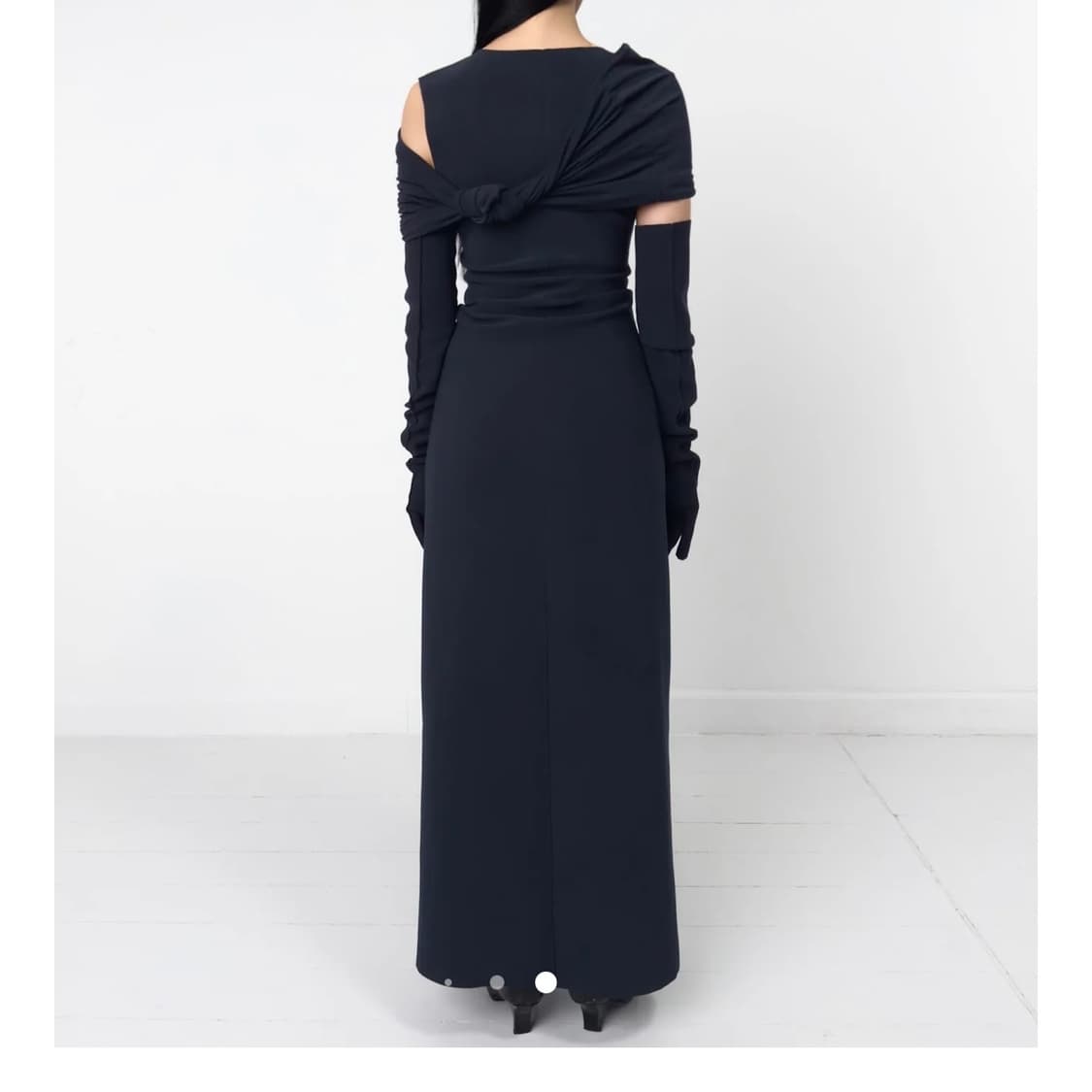 Birrot LAY1 SHAWL 비롯 레이원 숄 블랙 상품이미지3