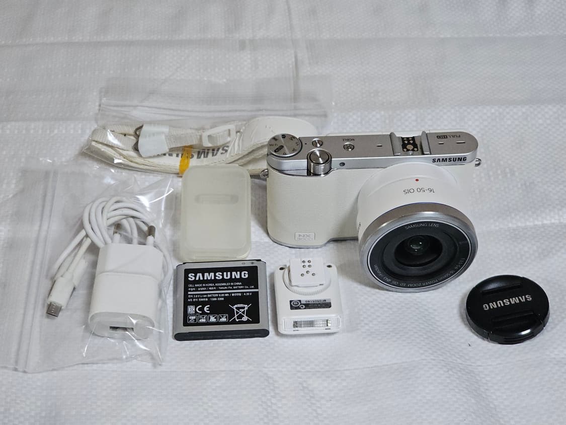 삼성 NX3000 미러리스 카메라 화이트 상품이미지10