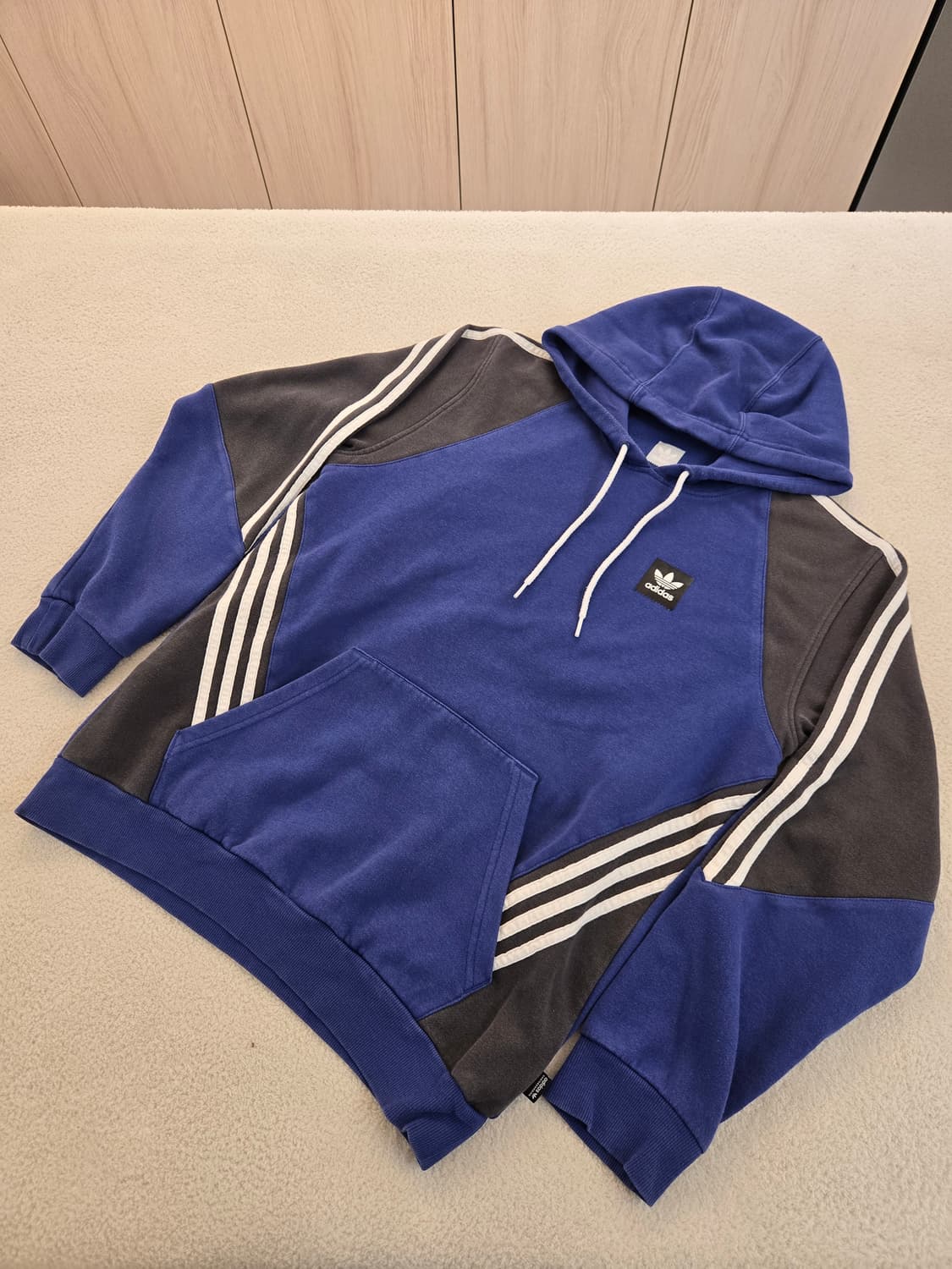 아디다스 올드스쿨 삼선 후드티 M 상품이미지1