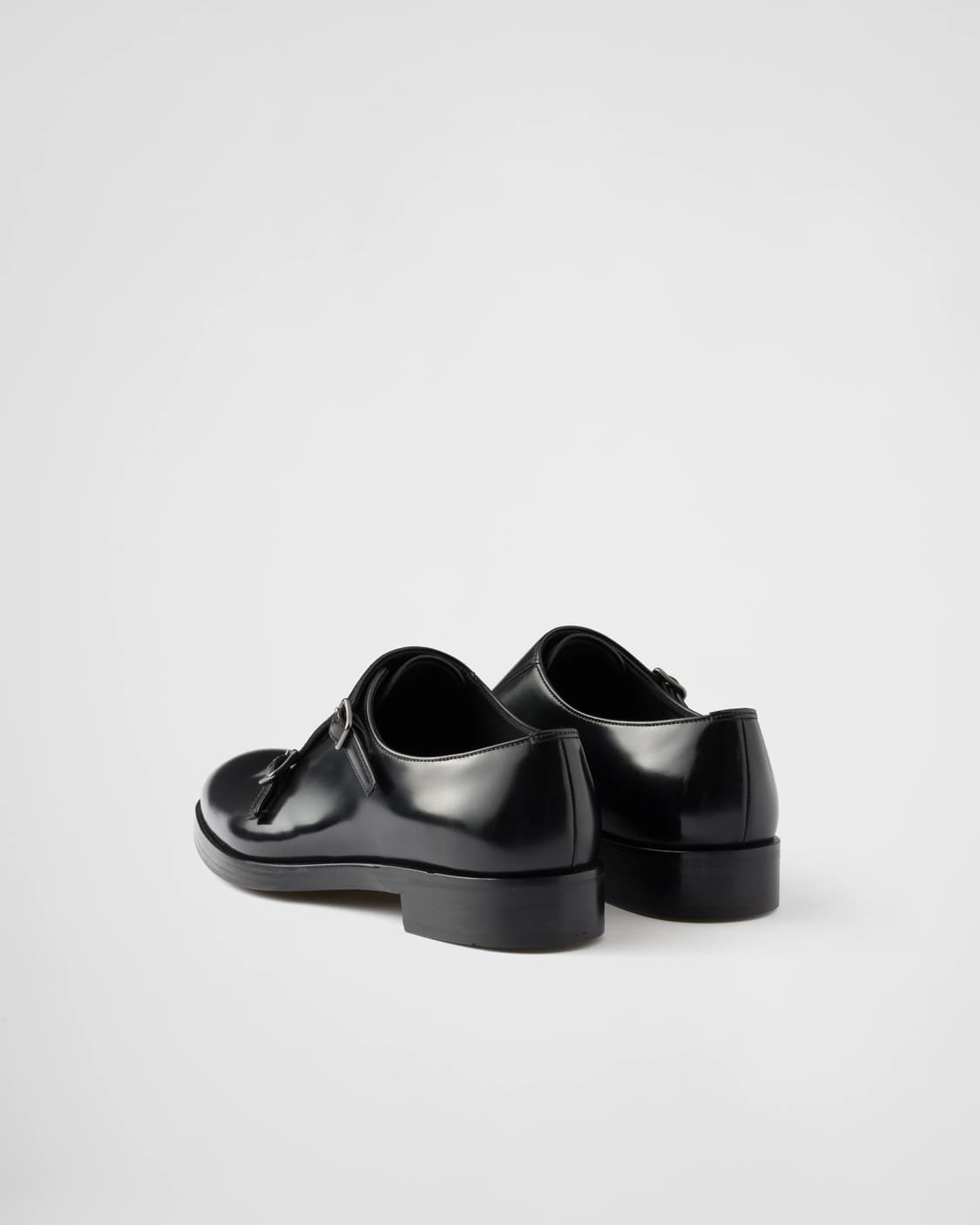 prada brushed leather double monk strap 상품이미지5