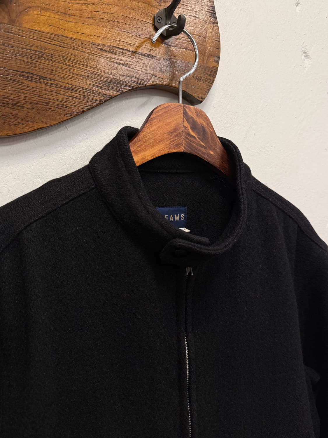 M) USA BEAMS Wool Zip-Up Jacket 상품이미지3