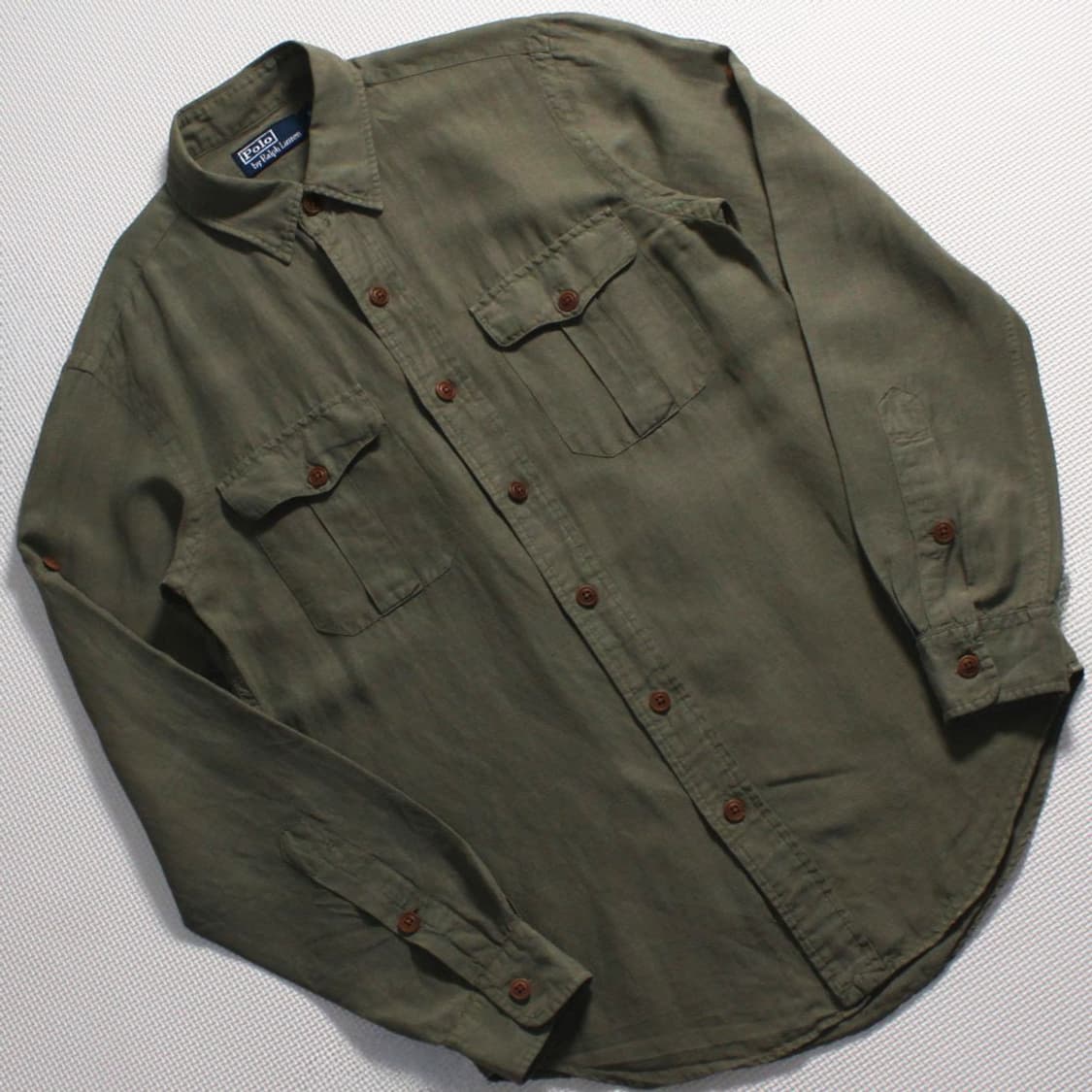 Polo 폴로 랄프로렌 카키 투 포켓 셔츠  상품이미지2