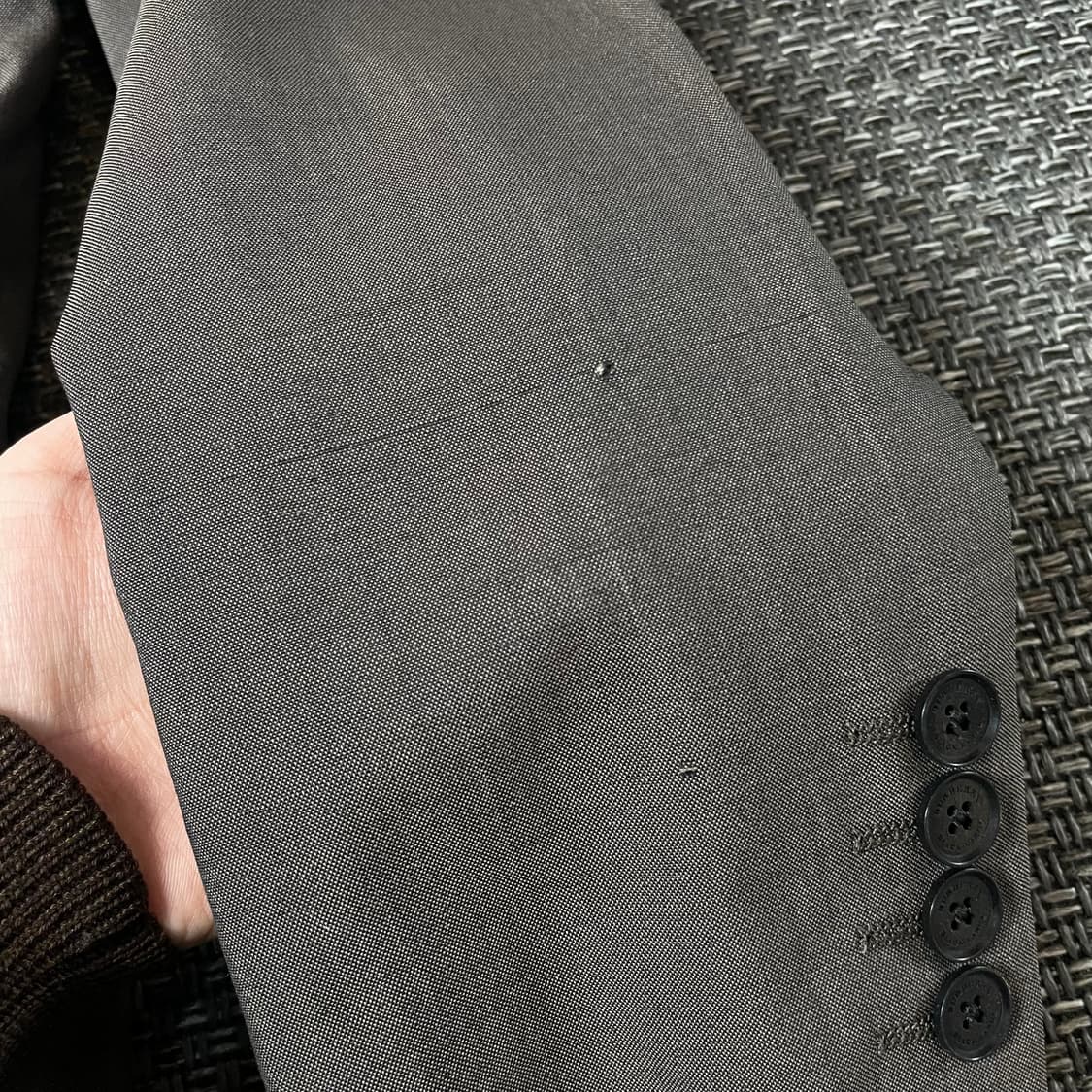 버버리 차콜 싱글 블레이저 자켓 상품이미지5