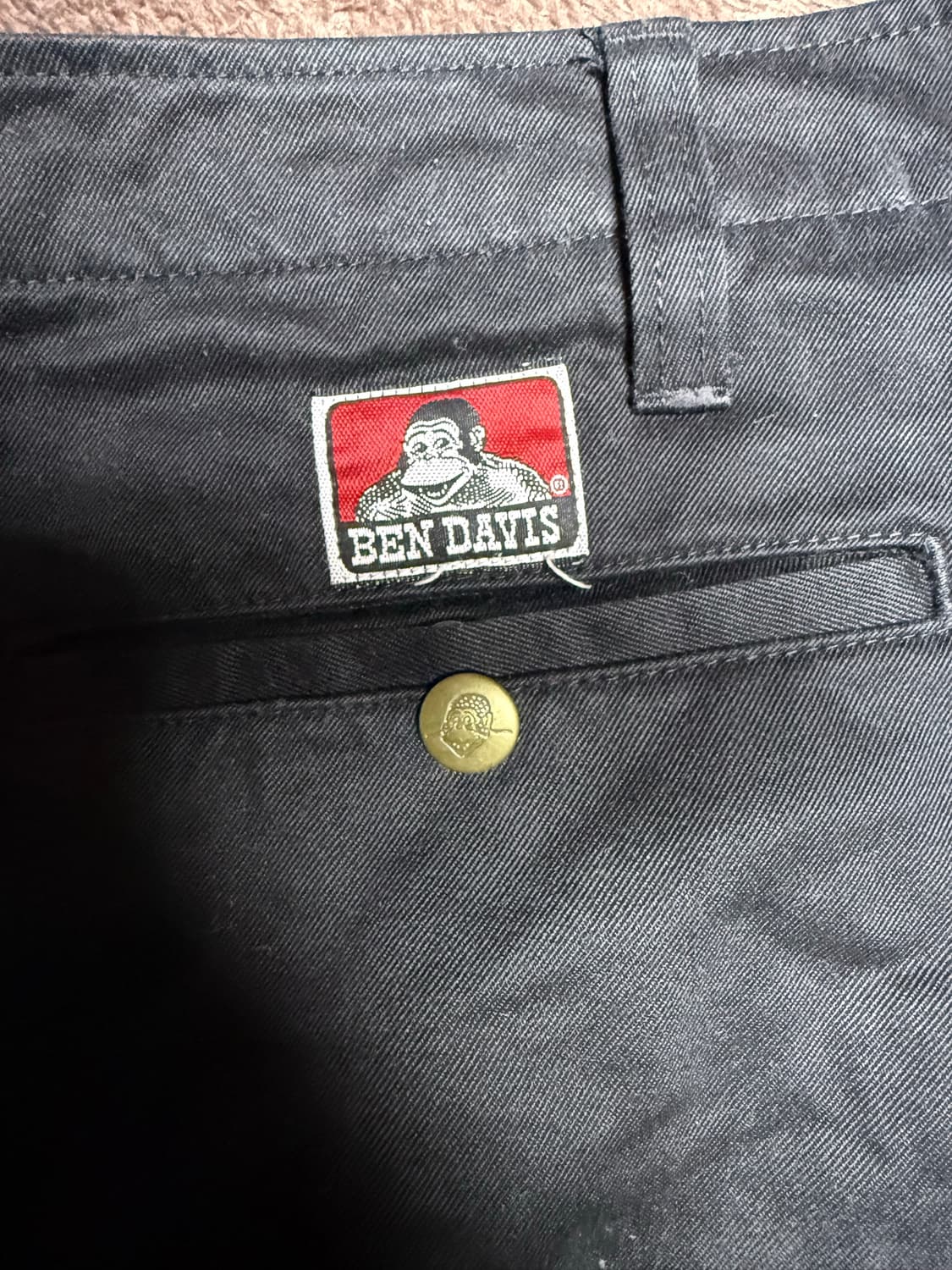 벤데이비스 블랙 면바지 상품이미지2