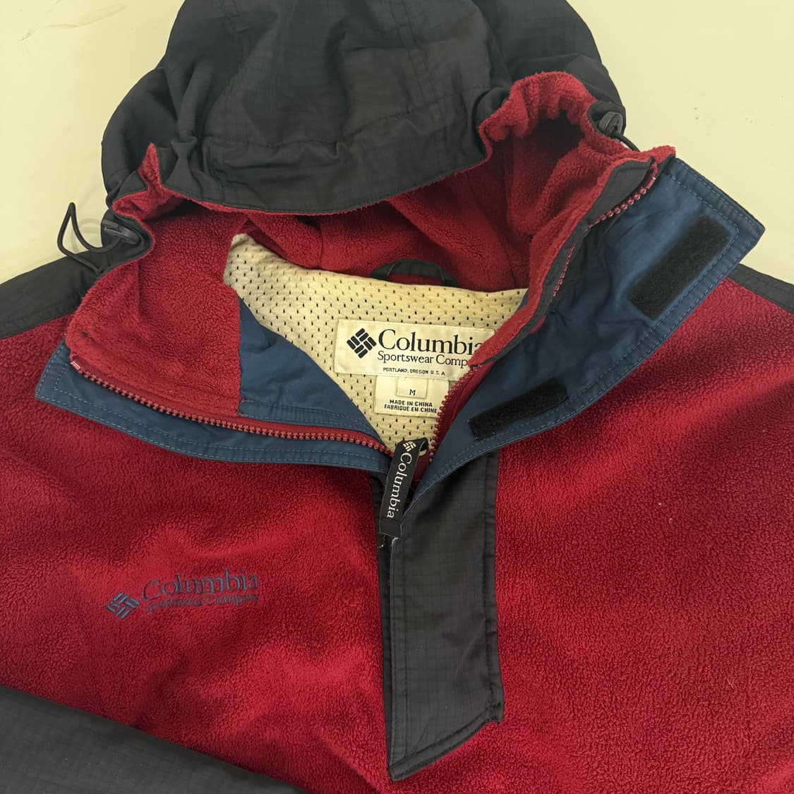 컬럼비아 90‘s 플리스 아노락 자켓 상품이미지4