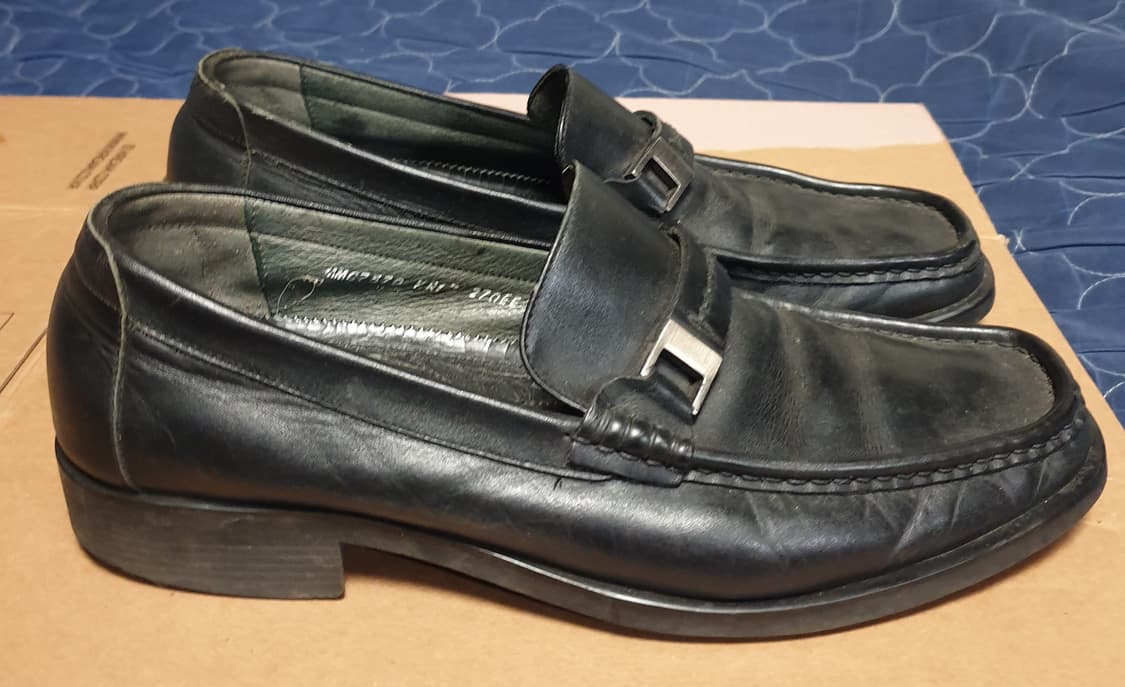 (금강제화) 리갈 스퀘어토 페니로퍼 블랙 (270) 상품이미지1