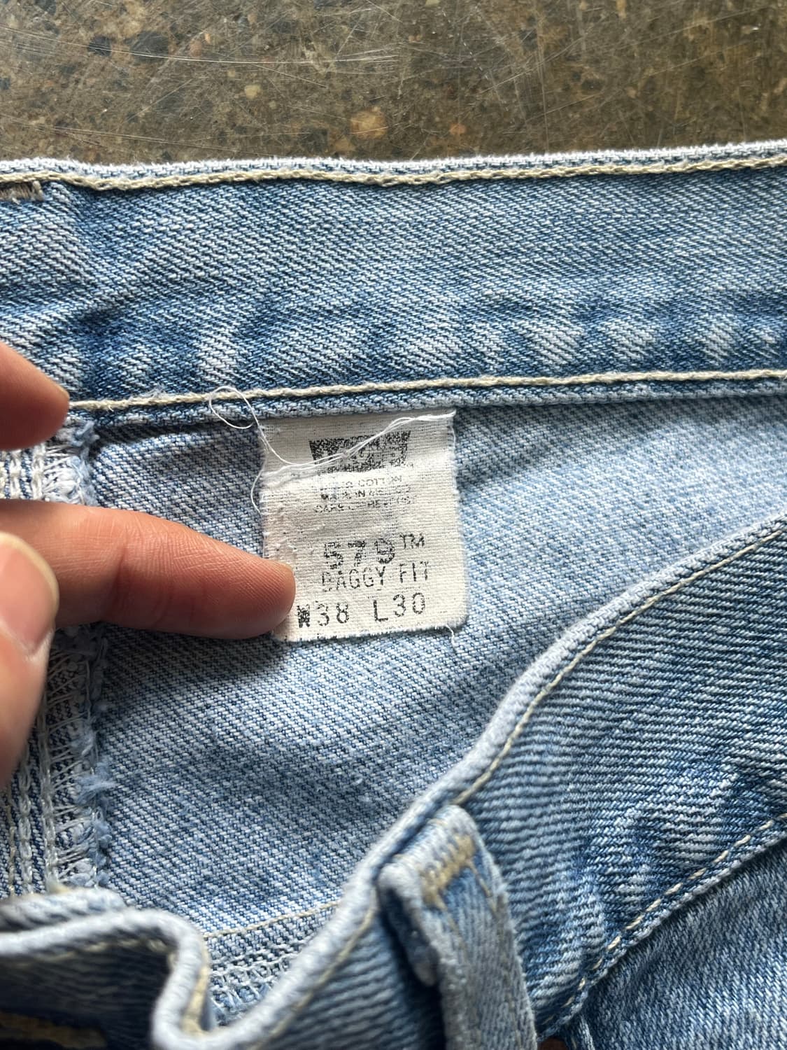 Levi‘s 579 Denim Pants 상품이미지10