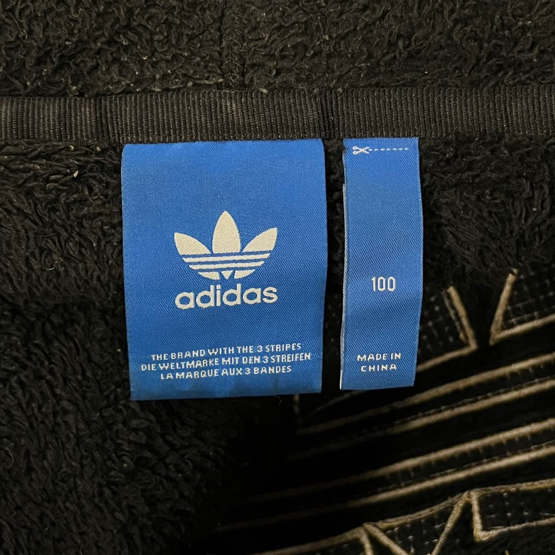 아디다스 카모 밀리터리 백로고 빅로고 후리스 후드집업 100 상품이미지5