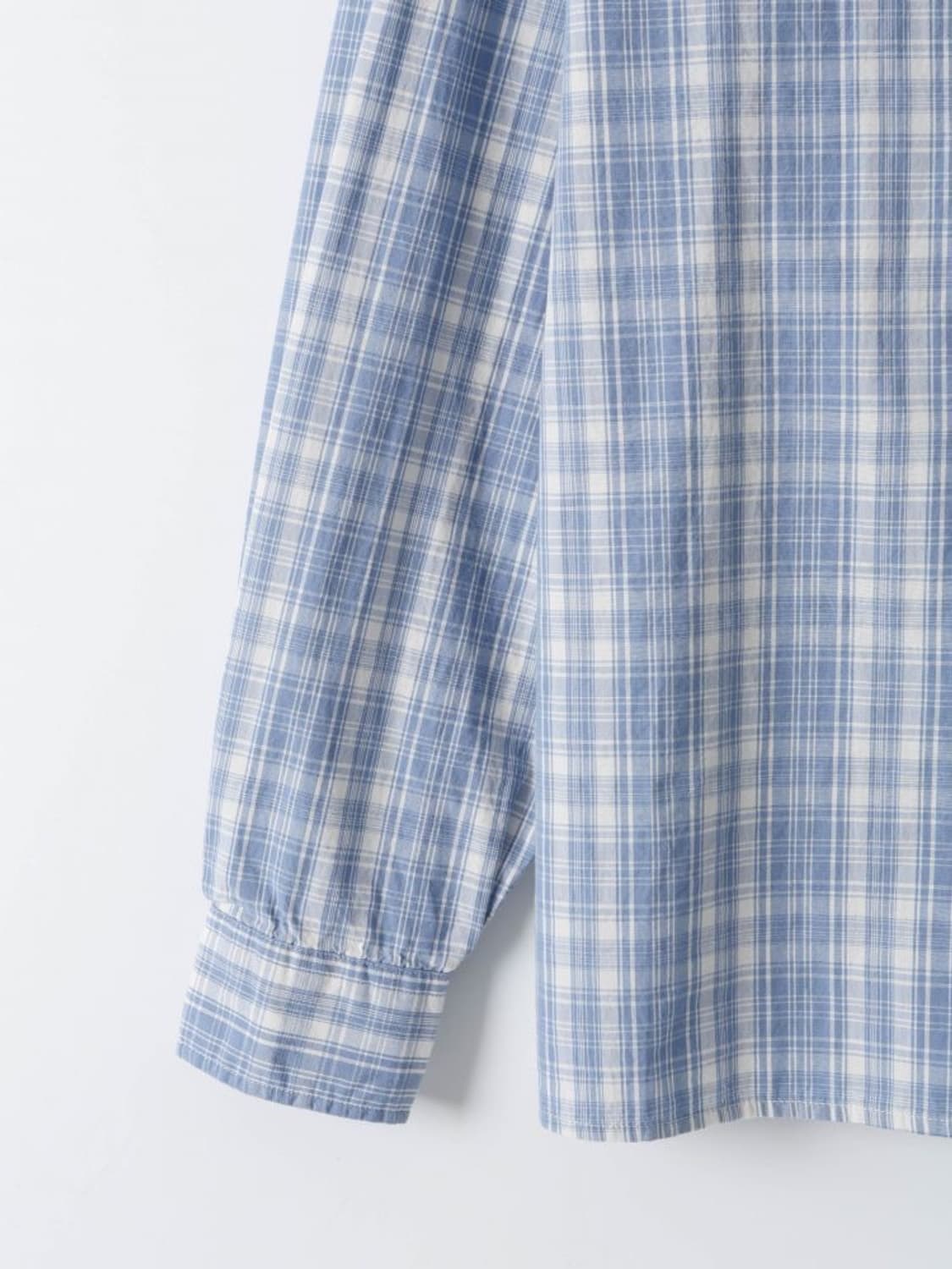 에브리원(everyworn) 에브리데이 오버사이즈 셔츠 라이트 블루 상품이미지5