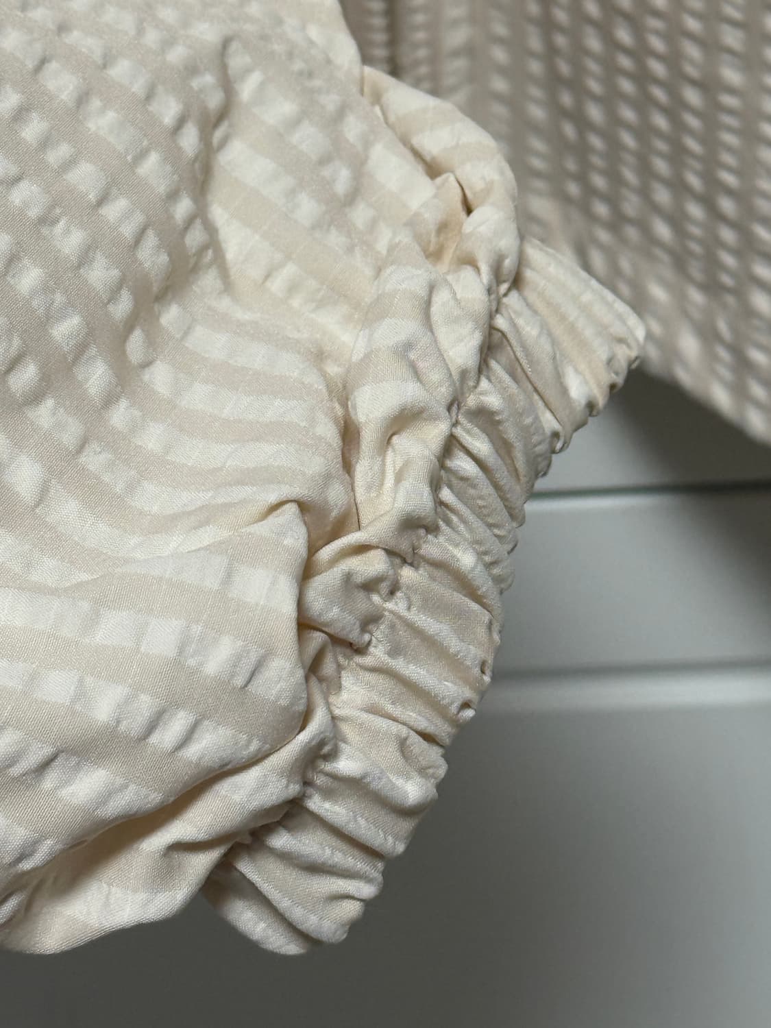 남녀공용 아이보리 바람막이 상품이미지5