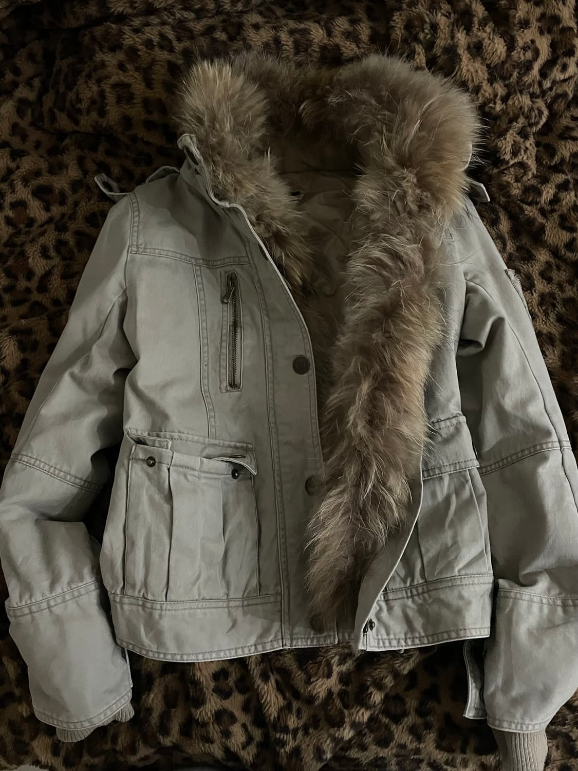 Y2k 퍼 자켓 상품이미지1