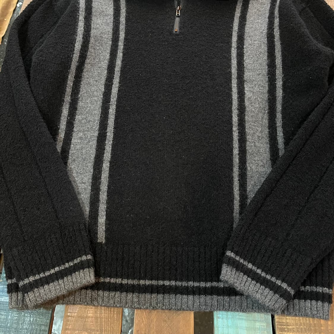 입생로랑 울 니트 풀오버 유니섹스 빈티지 상품이미지3