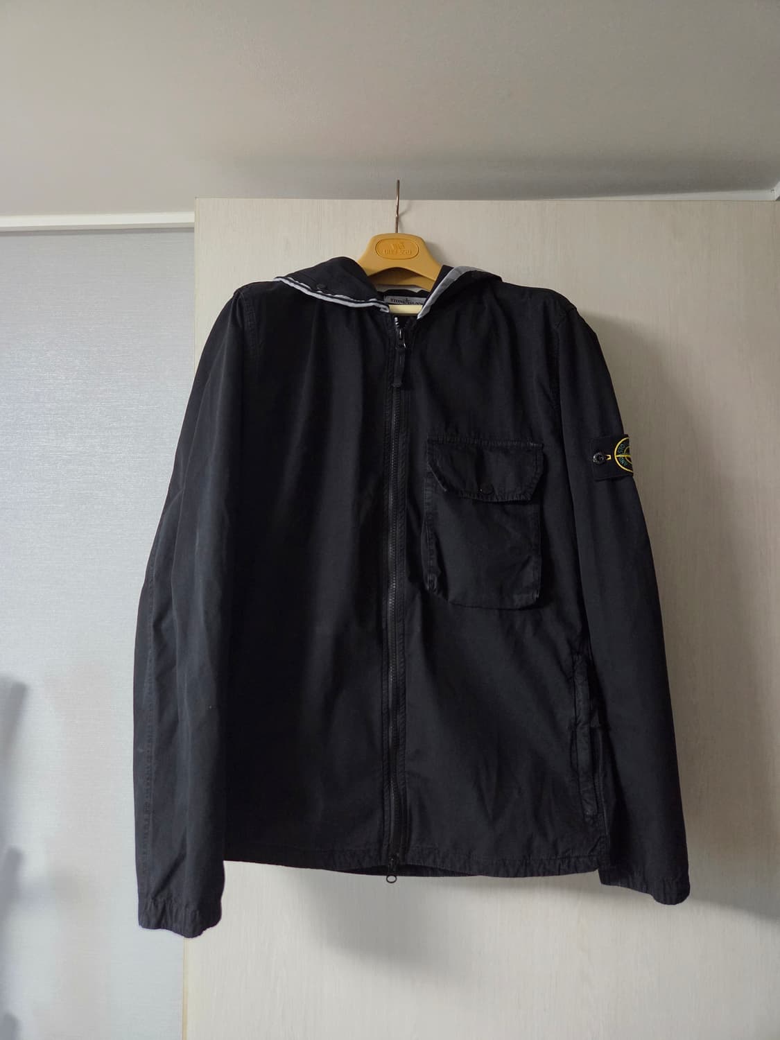 [정품] 스톤아일랜드 후드 오버셔츠 L 상품이미지1