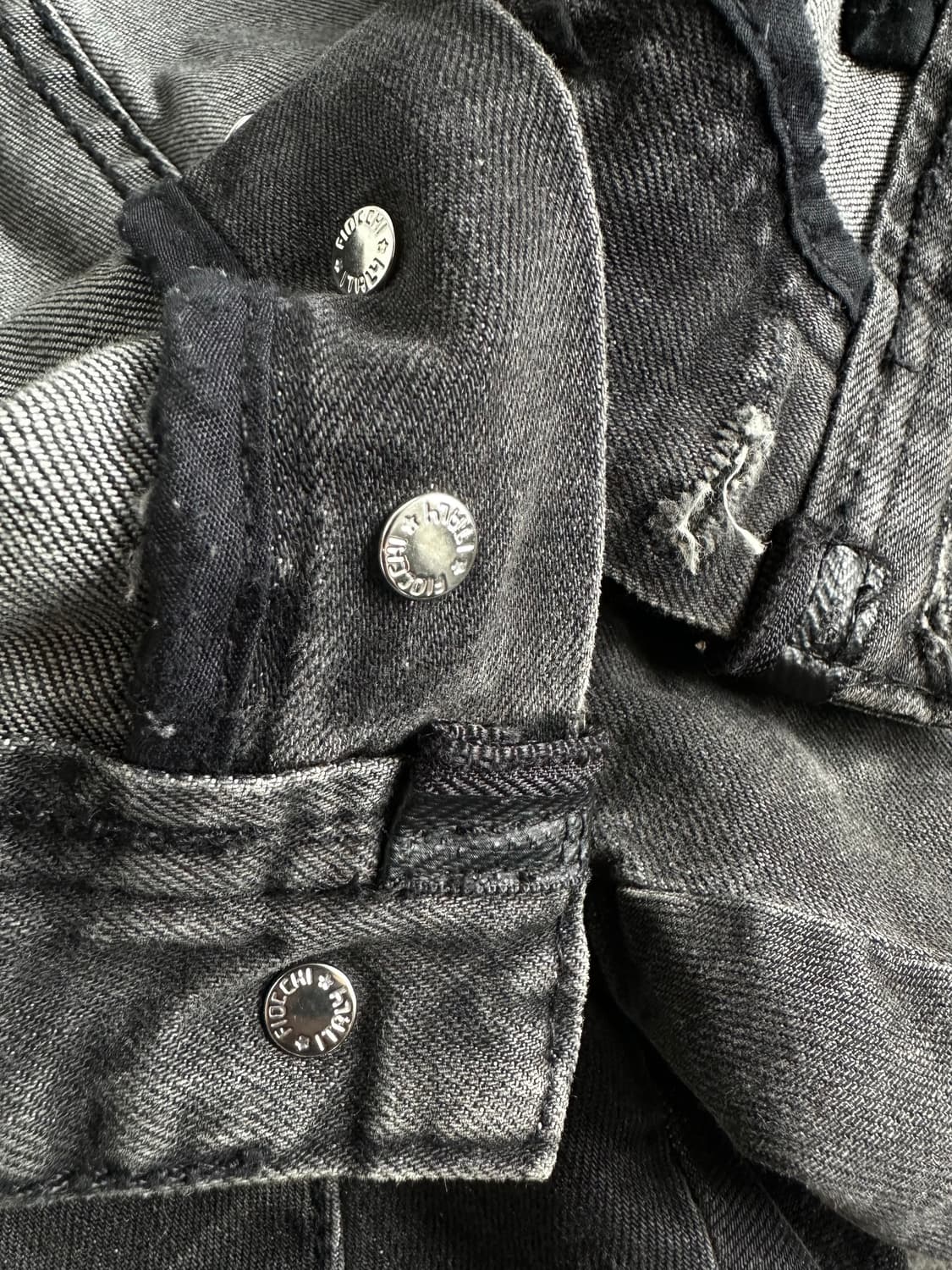 디스퀘어드 아카이브 아머 지퍼 새깅진 상품이미지10