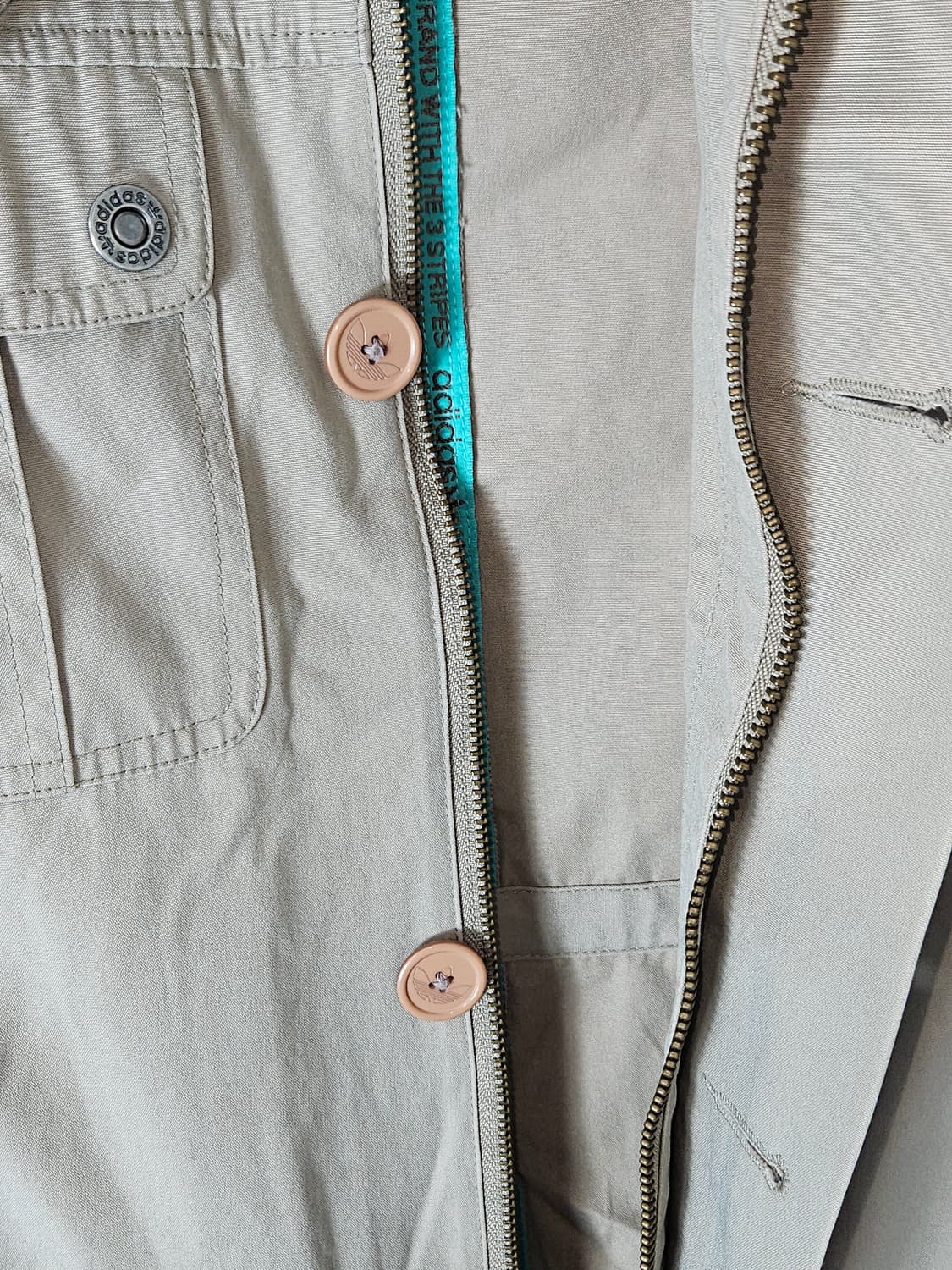 00s 아디다스 사파리 헌팅 초어코트 사파리자켓 멀티포켓 95 빈티지 상품이미지3