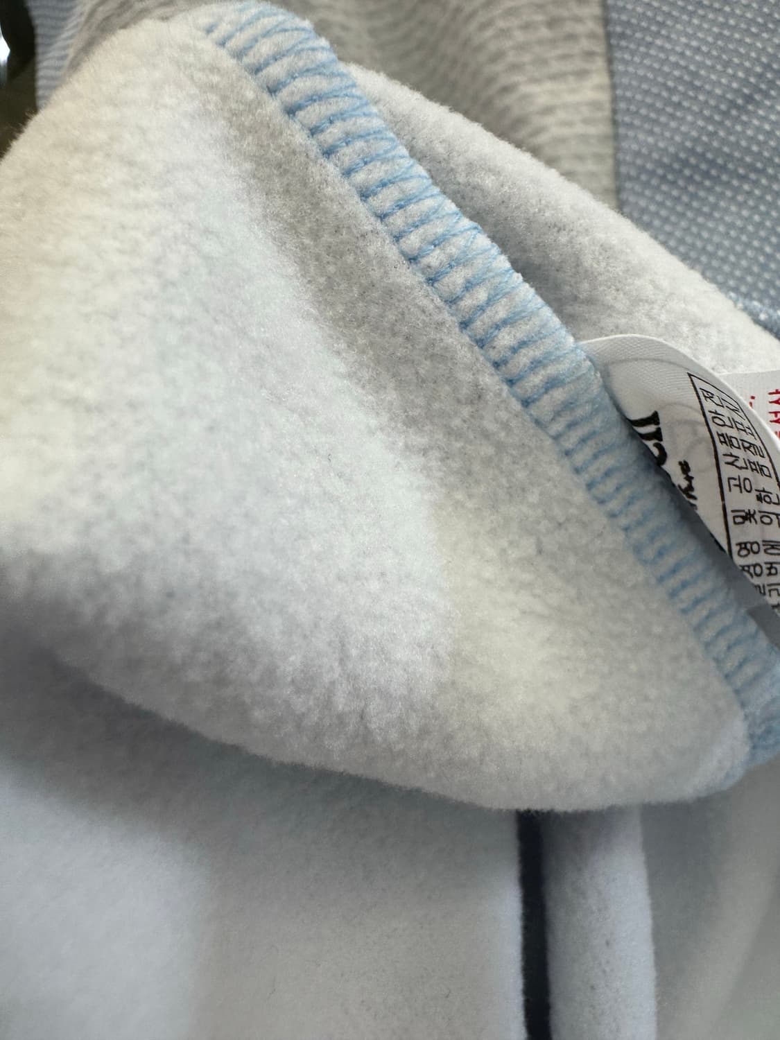 [새상품] 몽벨 기모 반집업 스카이S 상품이미지7