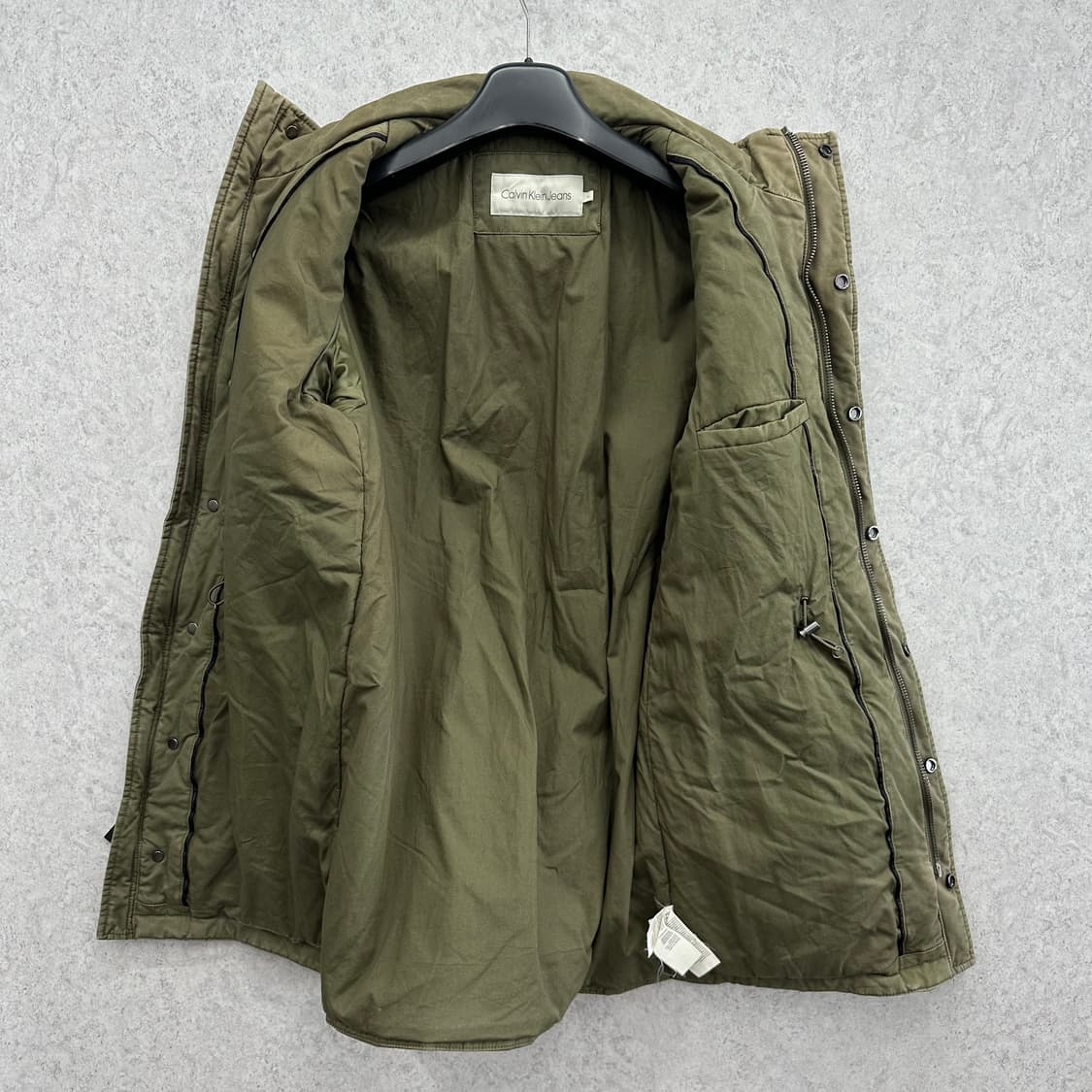 95 캘빈클라인 남자 밀리터리 야상 점퍼 상품이미지3