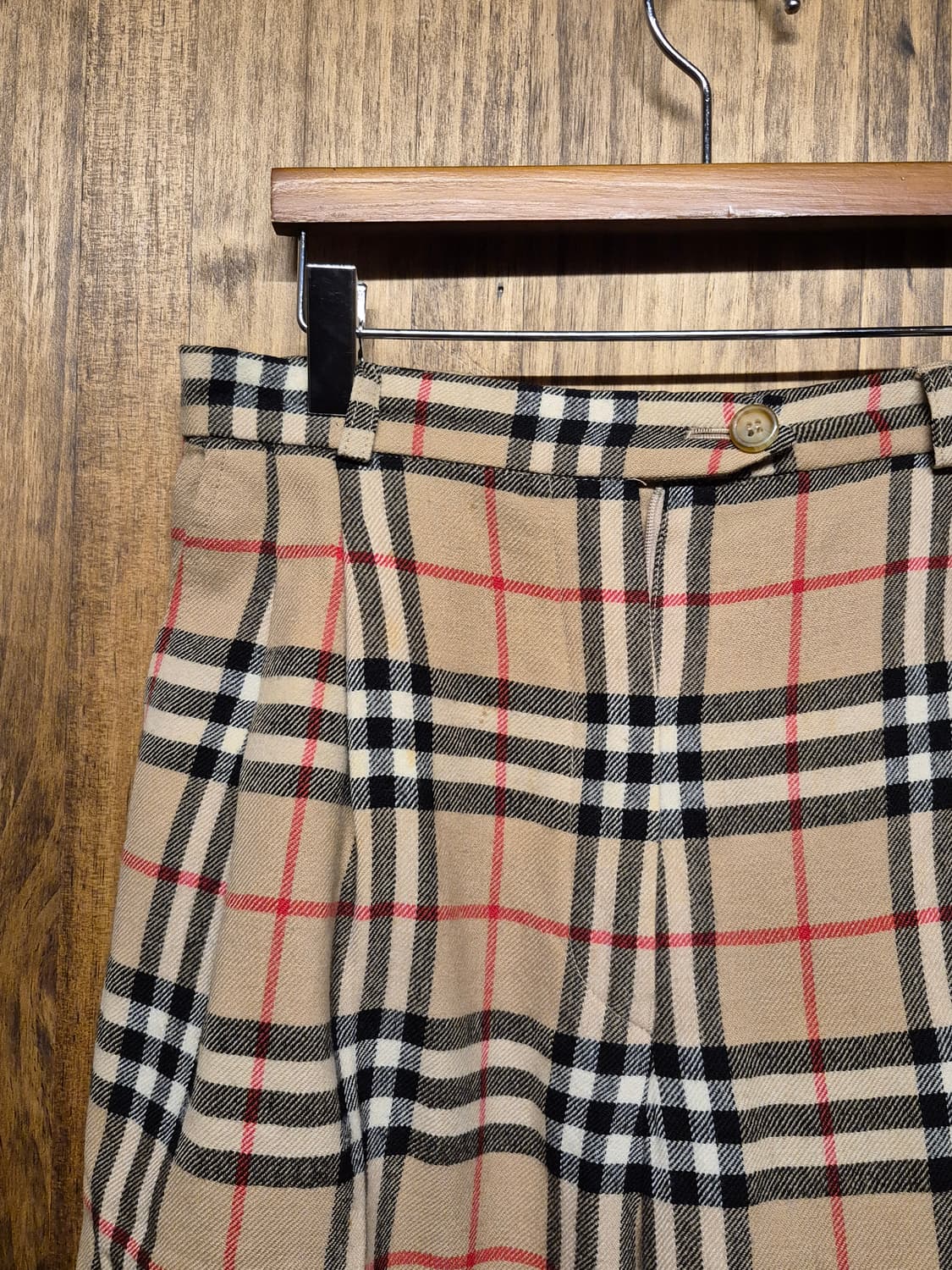BERBURRY CHECK MIDI PANTS 상품이미지6