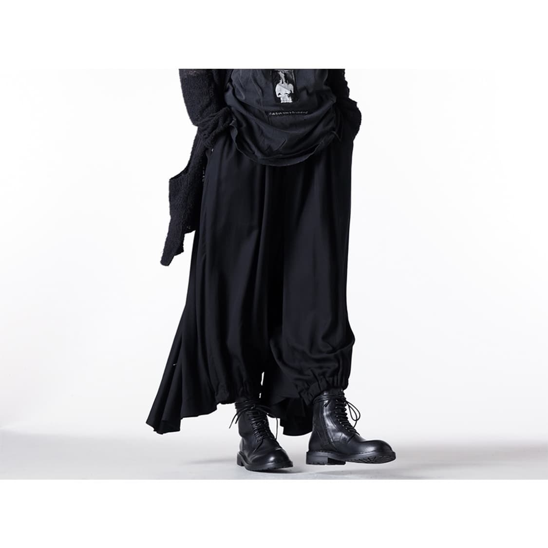 요지야마모토 뿌르옴므 카라스 팬츠 상품이미지4