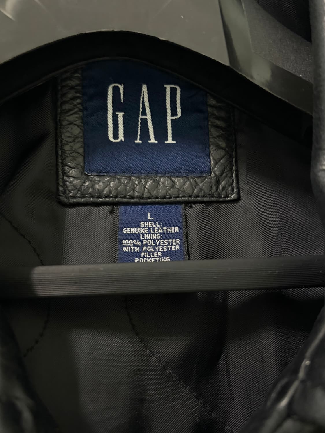 올드갭 가죽 카코트L 상품이미지4