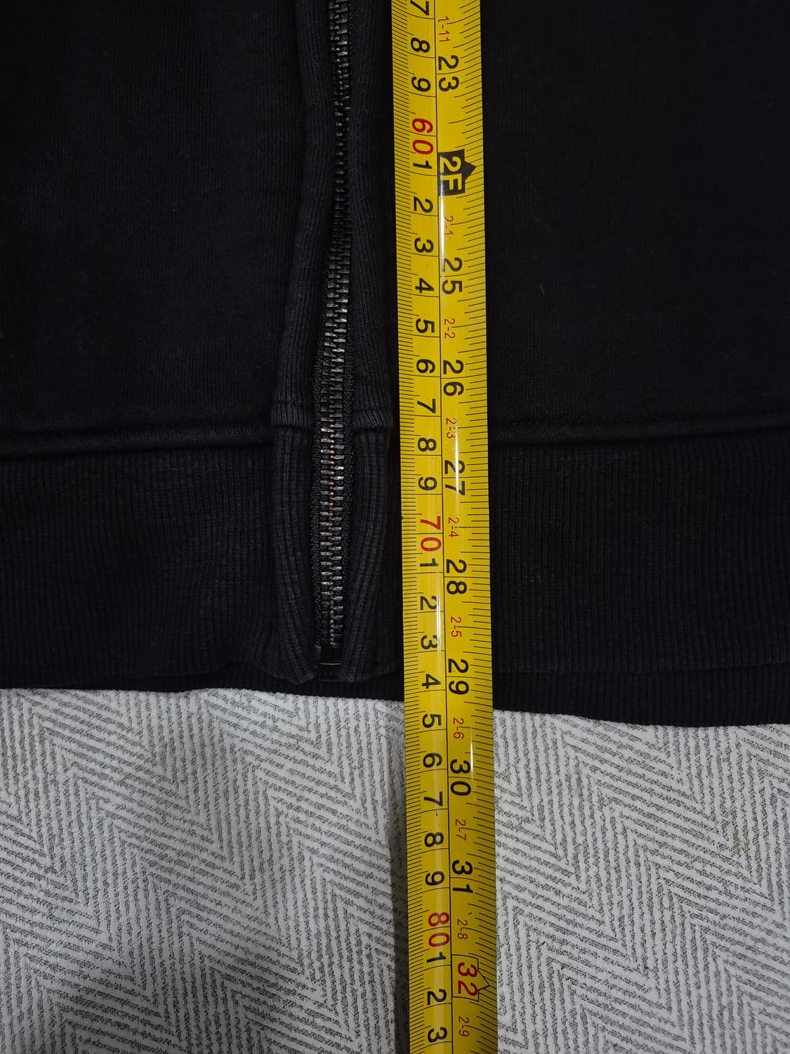 뉴에라 NE 에센셜 기모 후드 집업 블랙 남성 110사이즈 상품이미지10