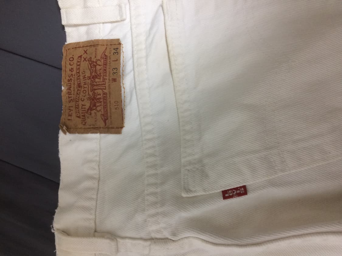 90s Levi's Cream Jean 리바이스 90년대 크림진 상품이미지5