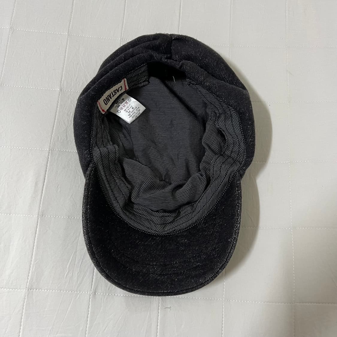 Y2k black cap 상품이미지2
