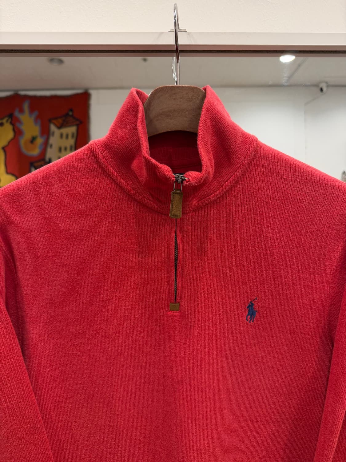 Polo ralph lauren 폴로 랄프로렌 하프넥 쿼터 집업 니트 상품이미지2