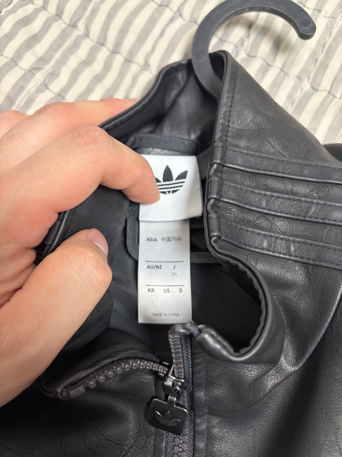 아디다스 가죽자켓 상품이미지4