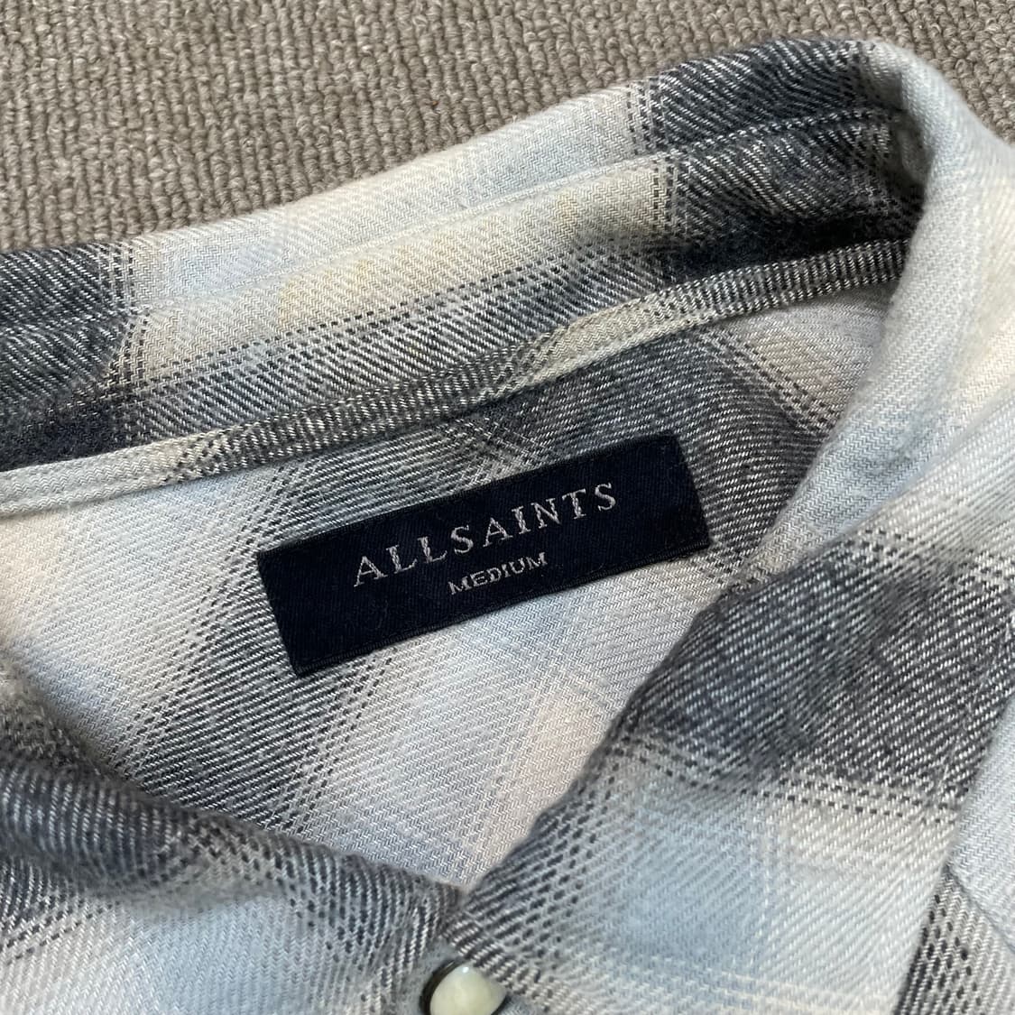 ALLSAINTS 올세인츠 플렌날 옴브레 웨스턴셔츠 m 상품이미지2