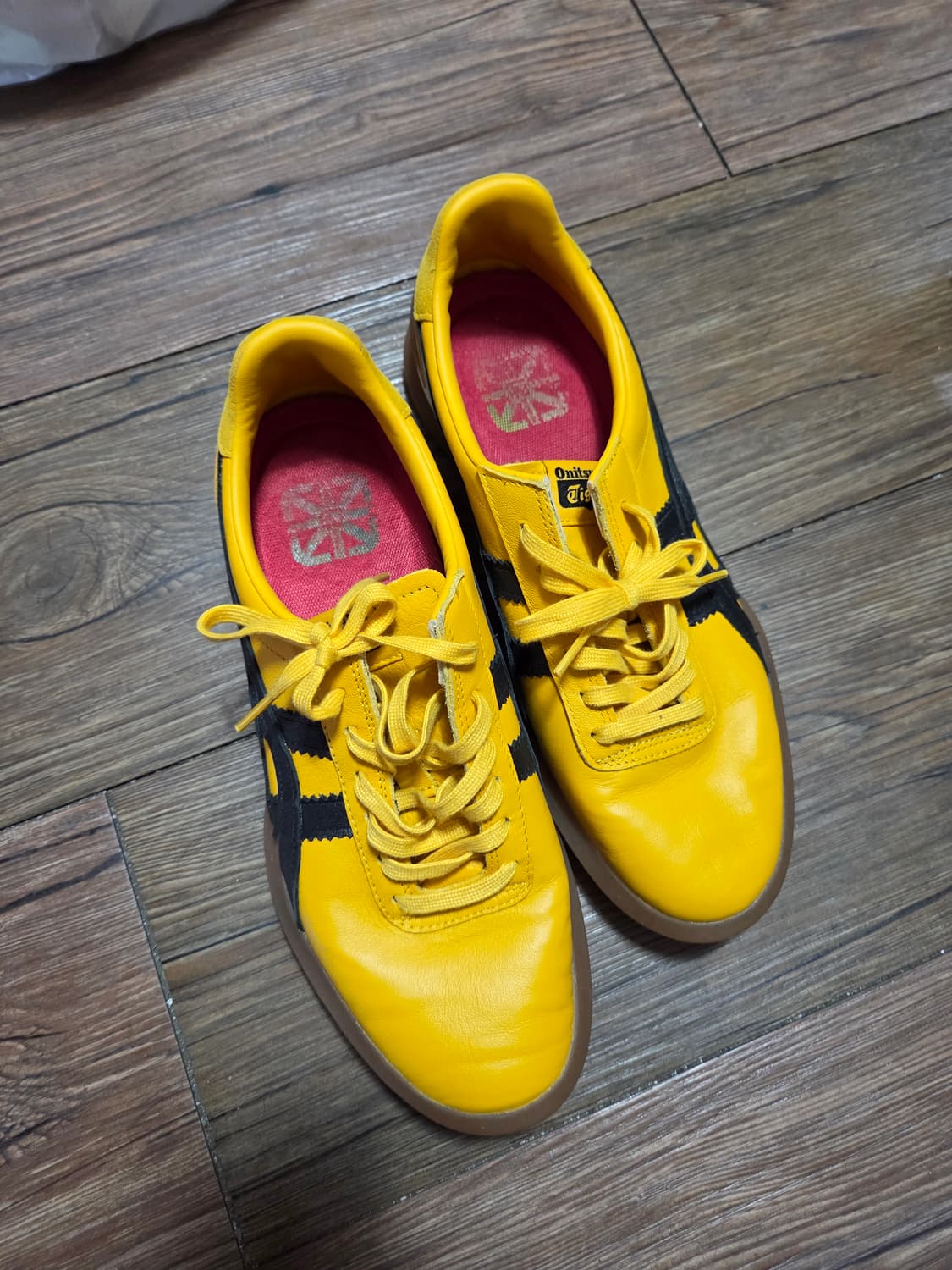 오니츠카타이거 오보리 A50 옐로우 스니커즈260 상품이미지2