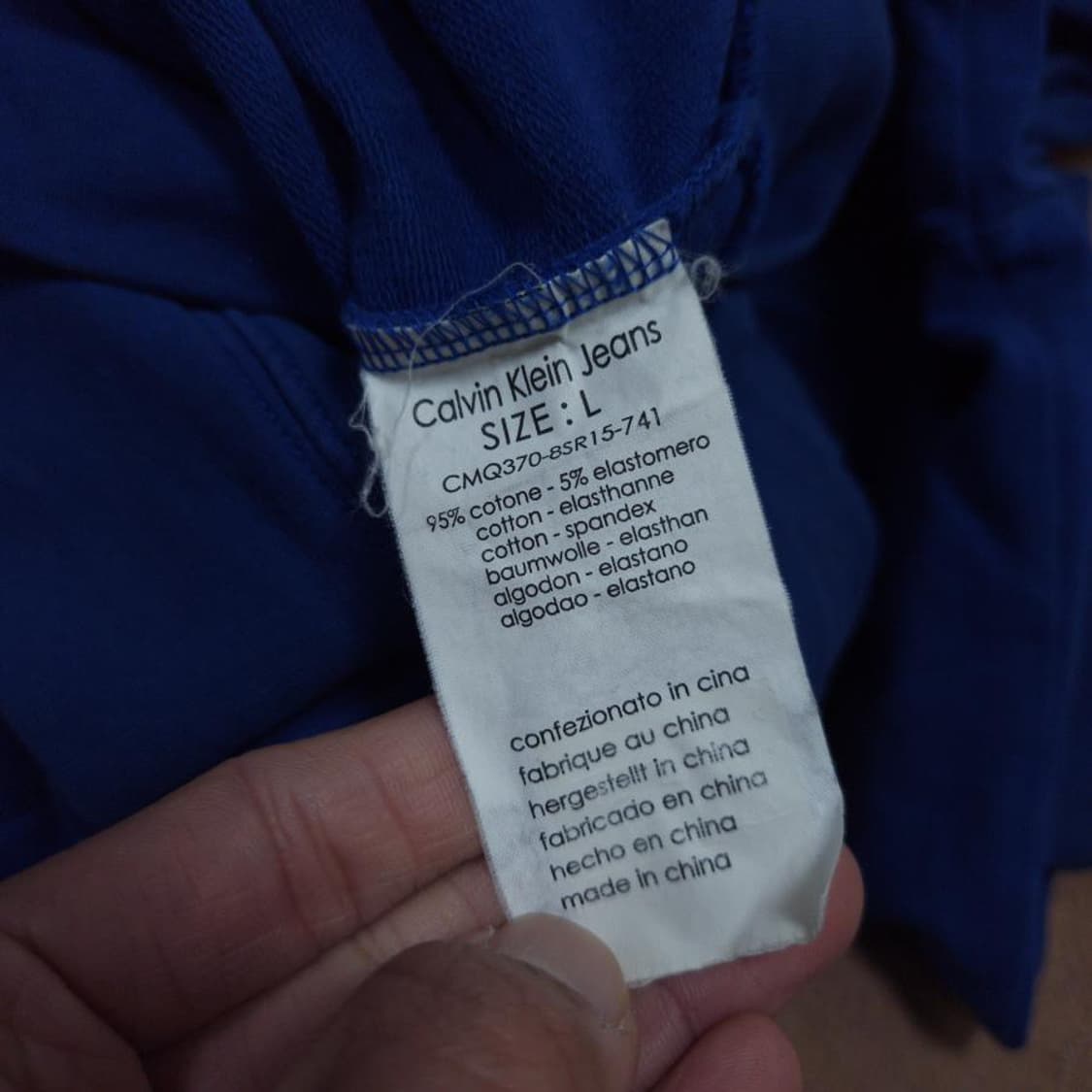 (바배) 캘빈클라인 후드 집업 상품이미지3