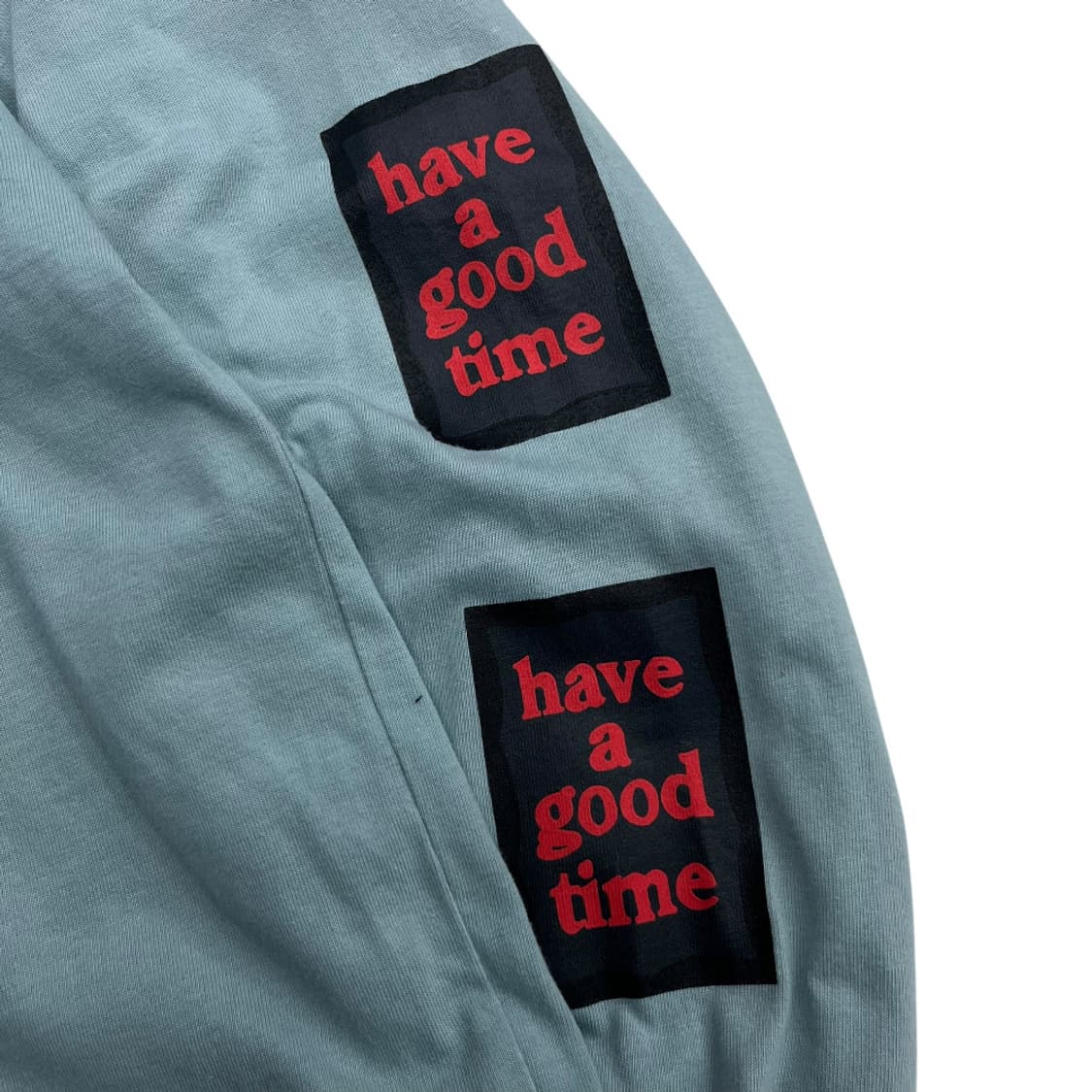 해브어굿타임 사이드로고 민트 롱슬리브 L 상품이미지7