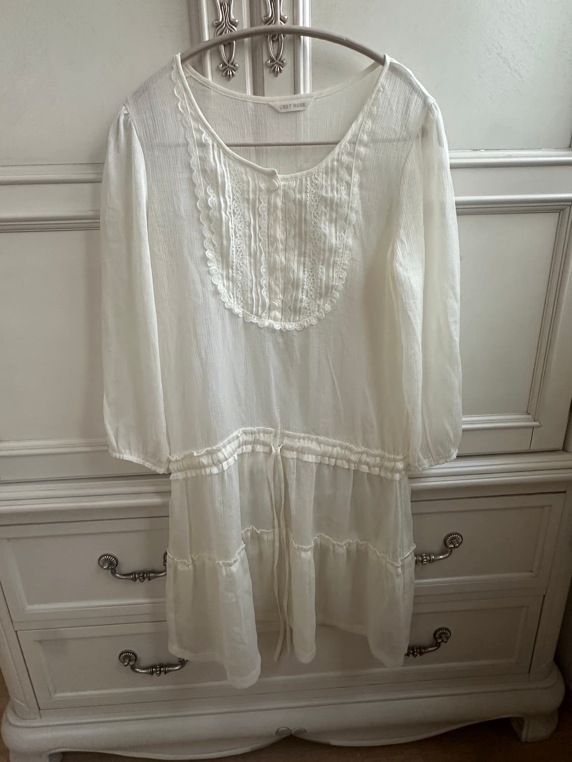 빈티지 모리룩 레이어드 원피스 상품이미지1