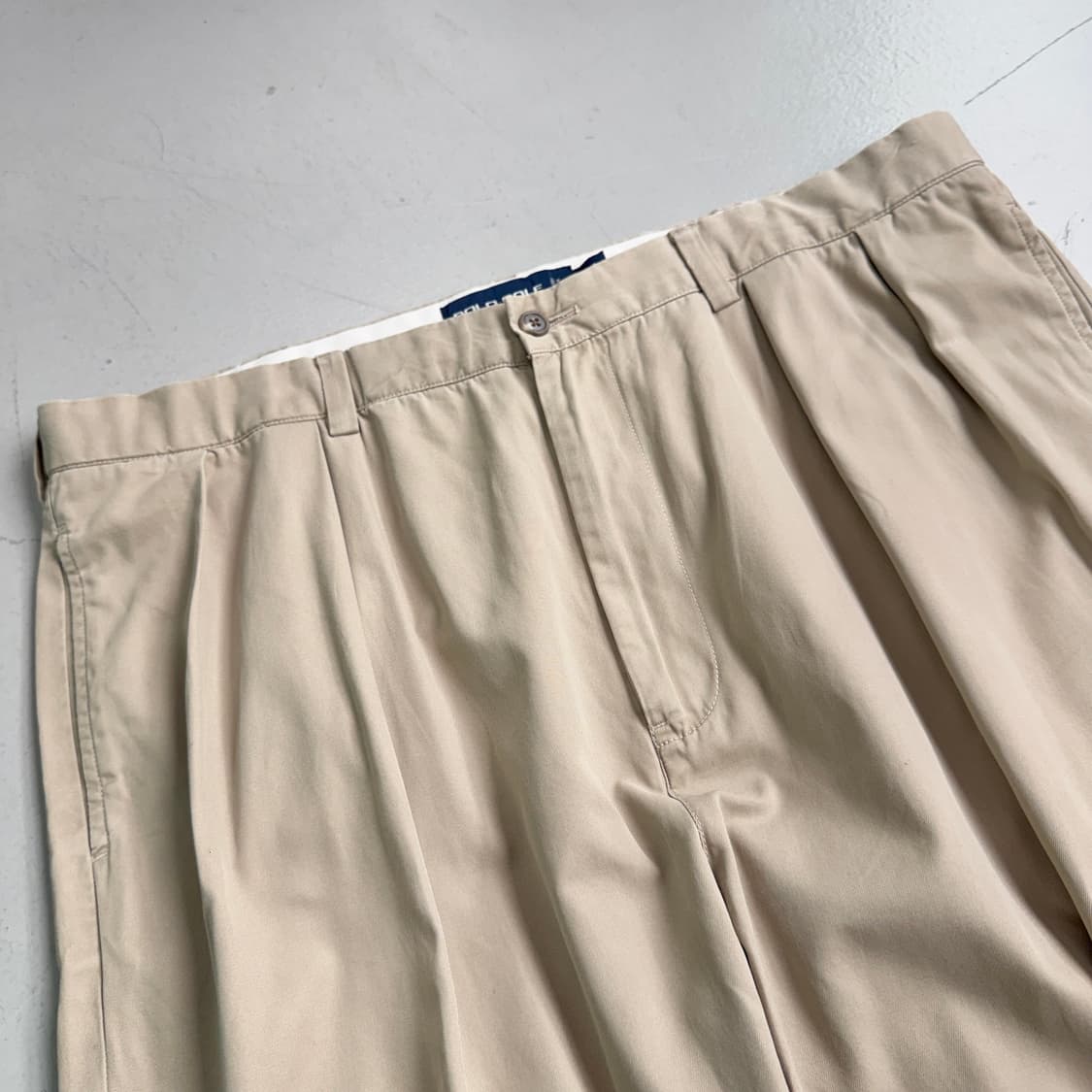 폴로 골프 핀턱 와이드 치노팬츠 상품이미지4