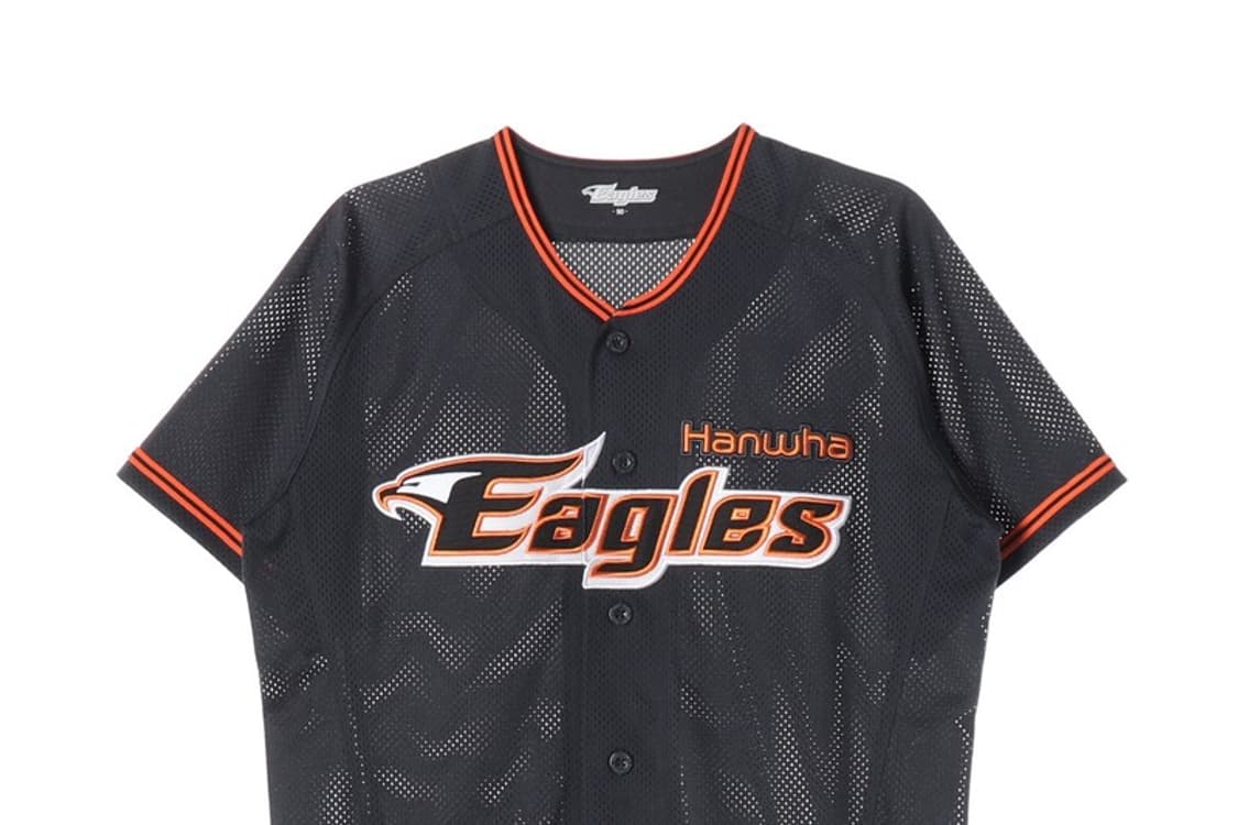 한화 이글스 레플리카 원정 유니폼 다크그레이 90 상품이미지3