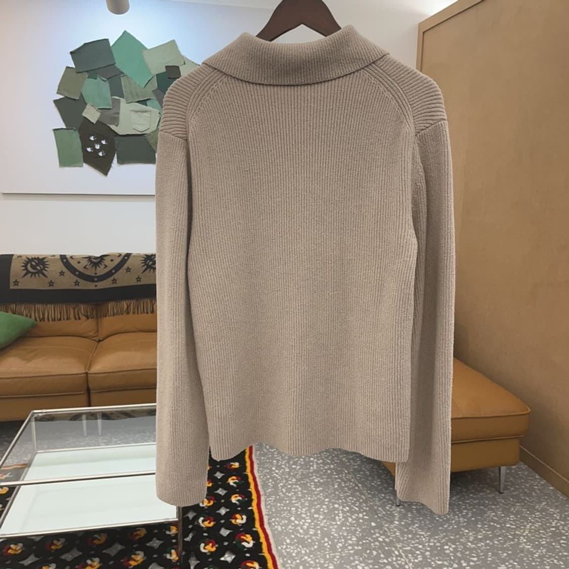 COS 코스 여리 캐주얼 부클레 니트 가디건 M C08163 상품이미지4