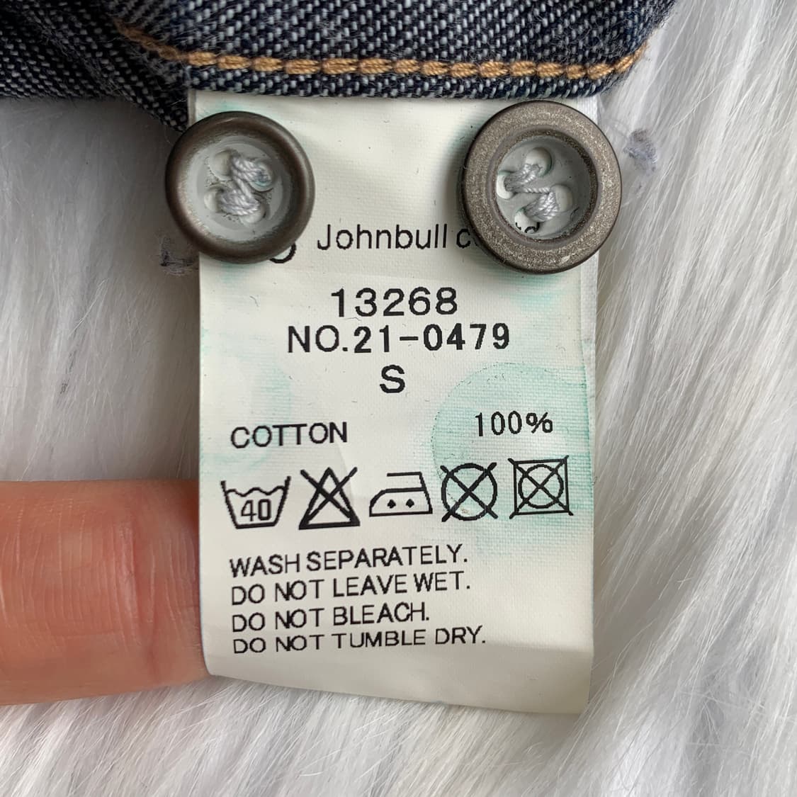 John bull 스티치 포인트 데님 셔츠 1922 상품이미지7