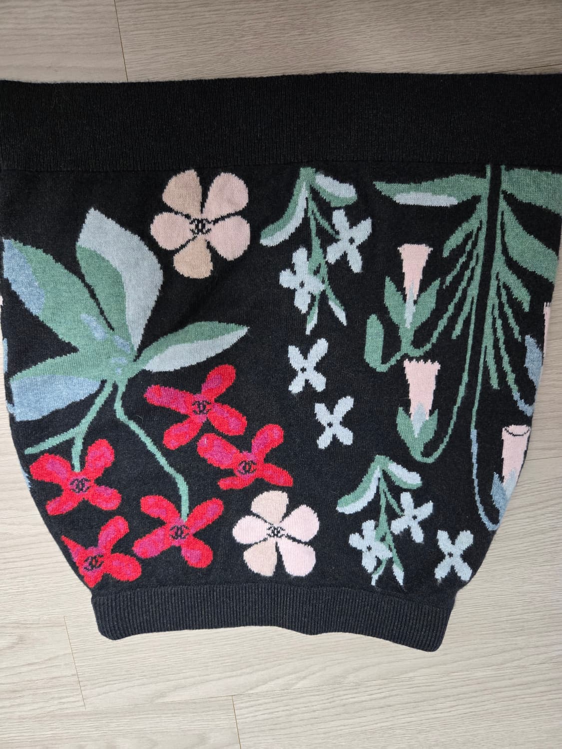 샤넬 캐시미어 100 스커트 34사이즈 상품이미지1