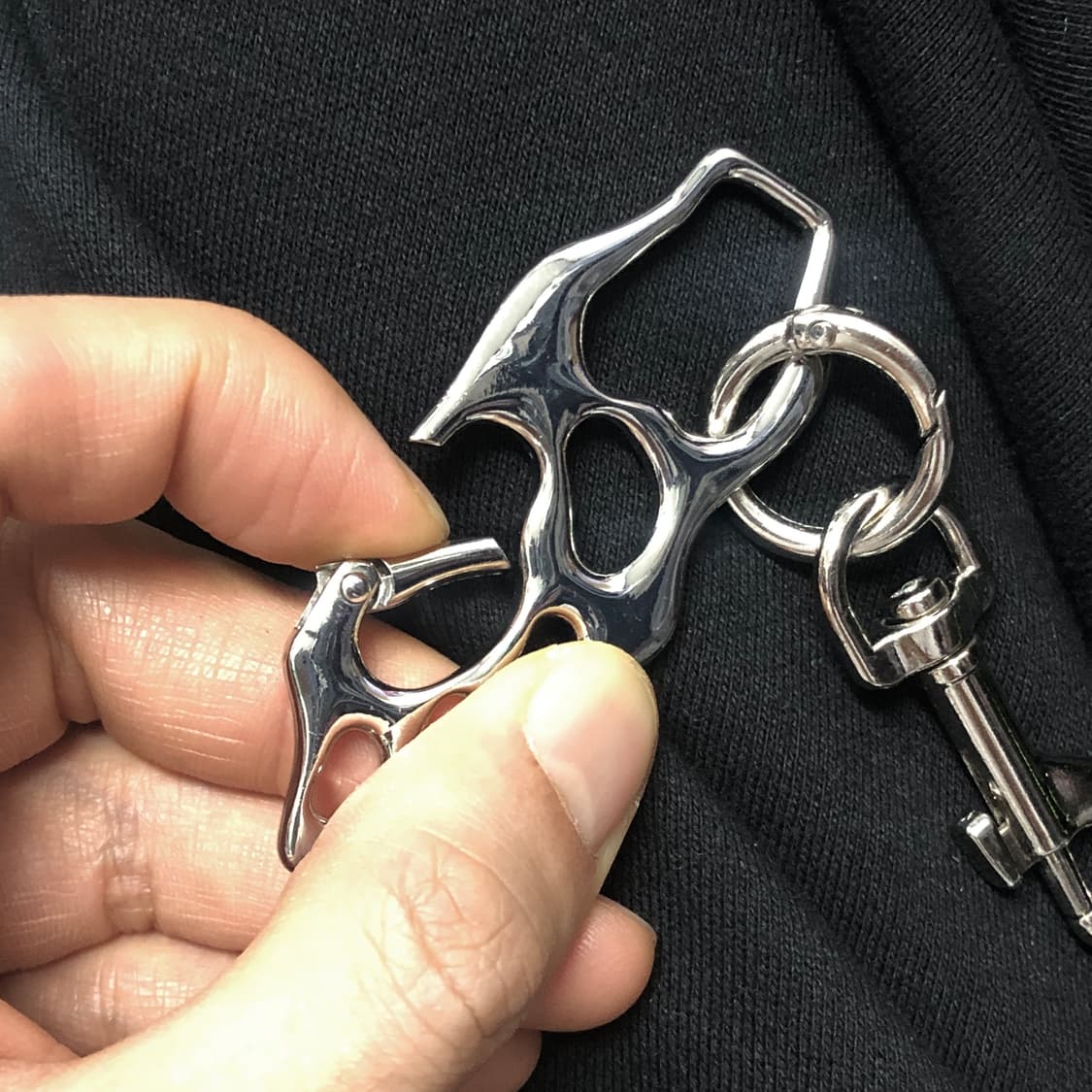 (Unisex) 스켈레톤 멀티 키링 열쇠고리 상품이미지9