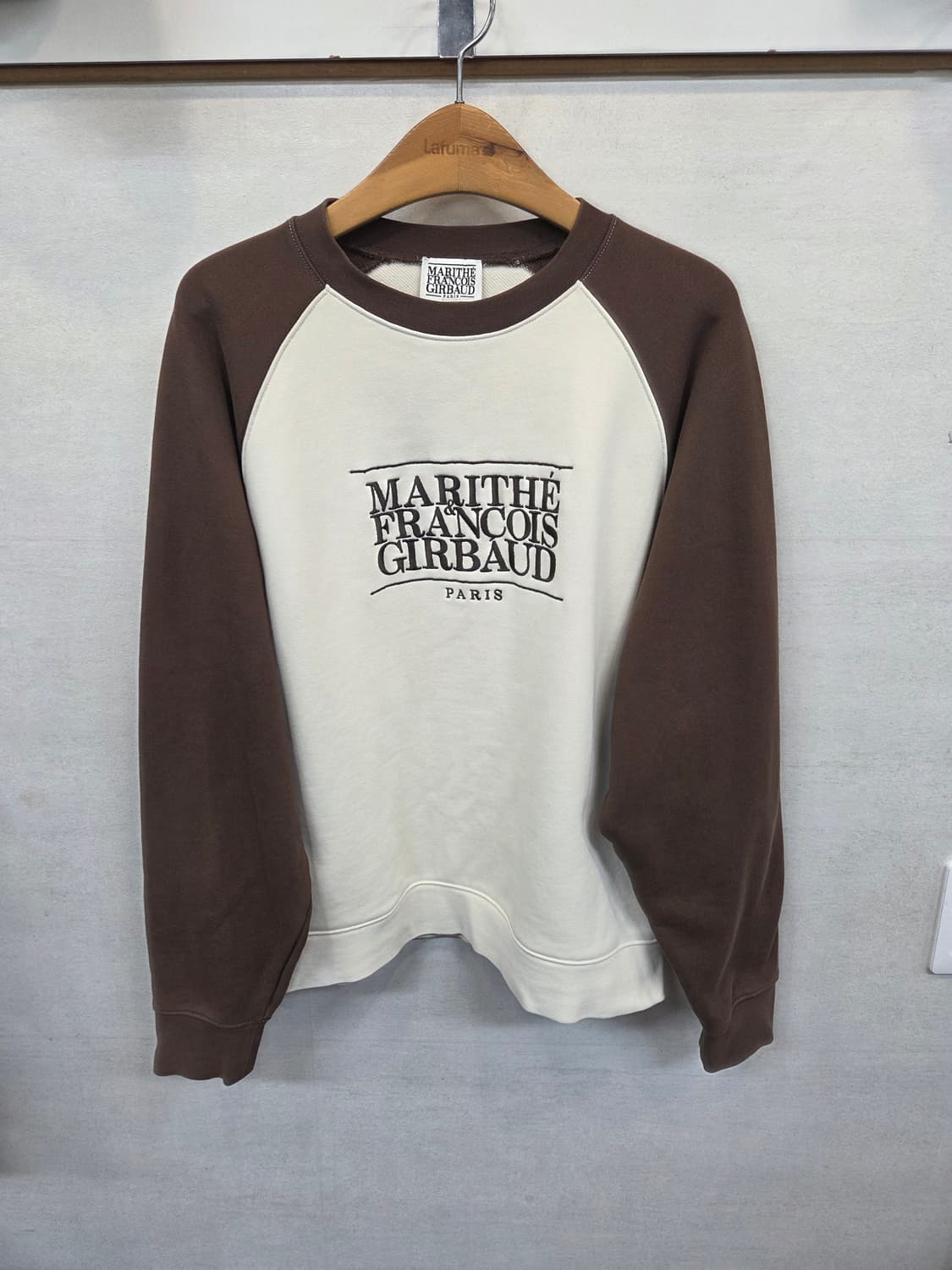 마리떼프랑소와저버 컬러블록 래글런 맨투맨 M 상품이미지1