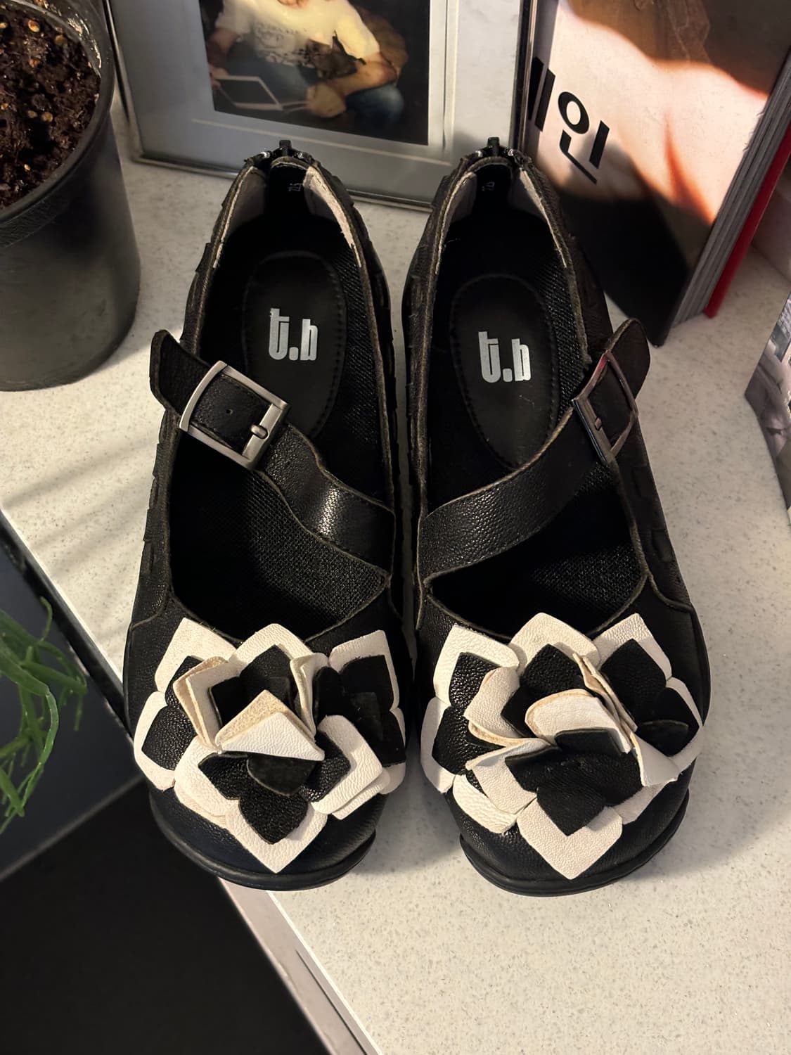 센소유니코 t.b 메리제인 레더슈즈  상품이미지3