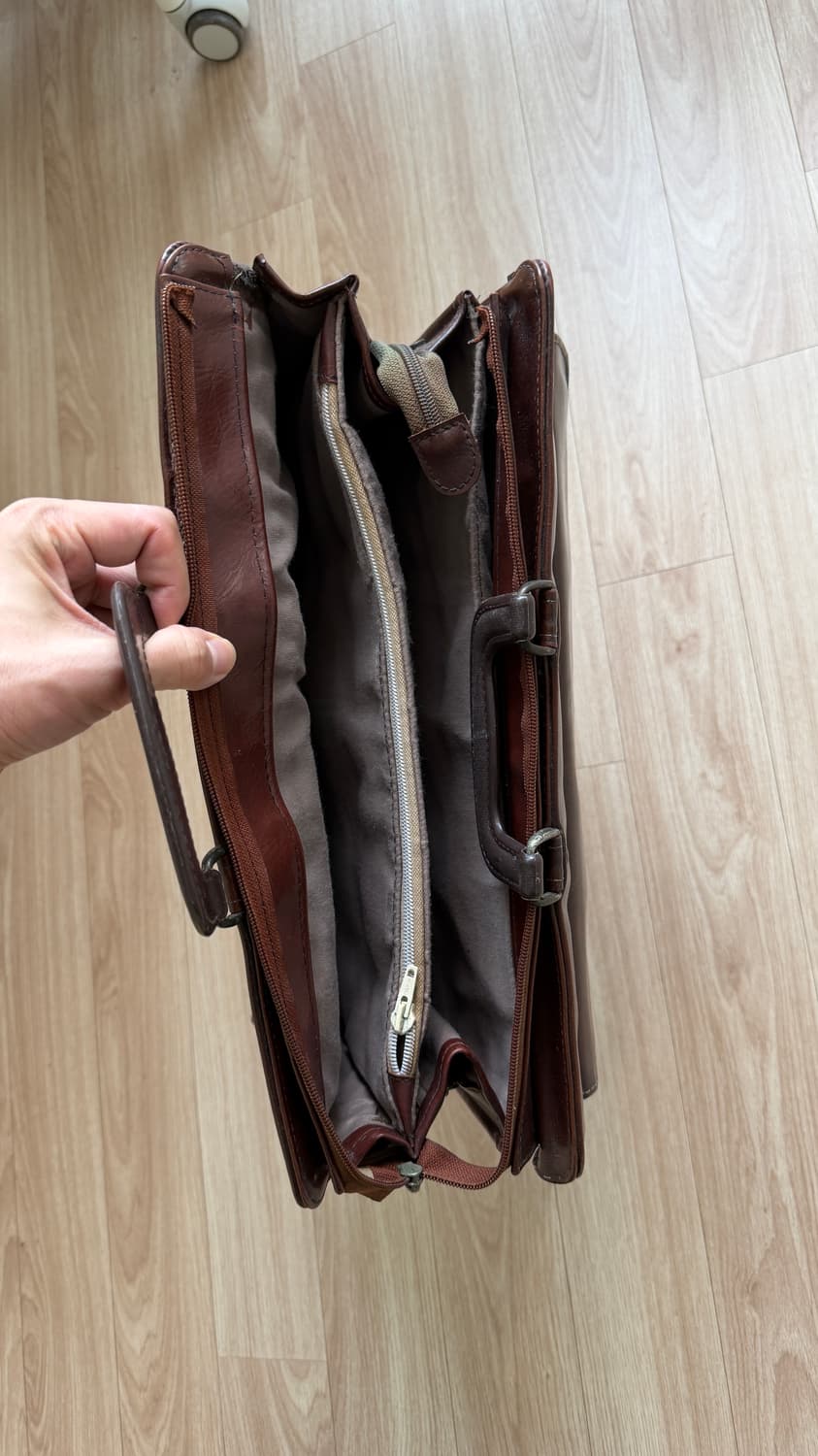 빈티지 레터 서류가방 상품이미지4