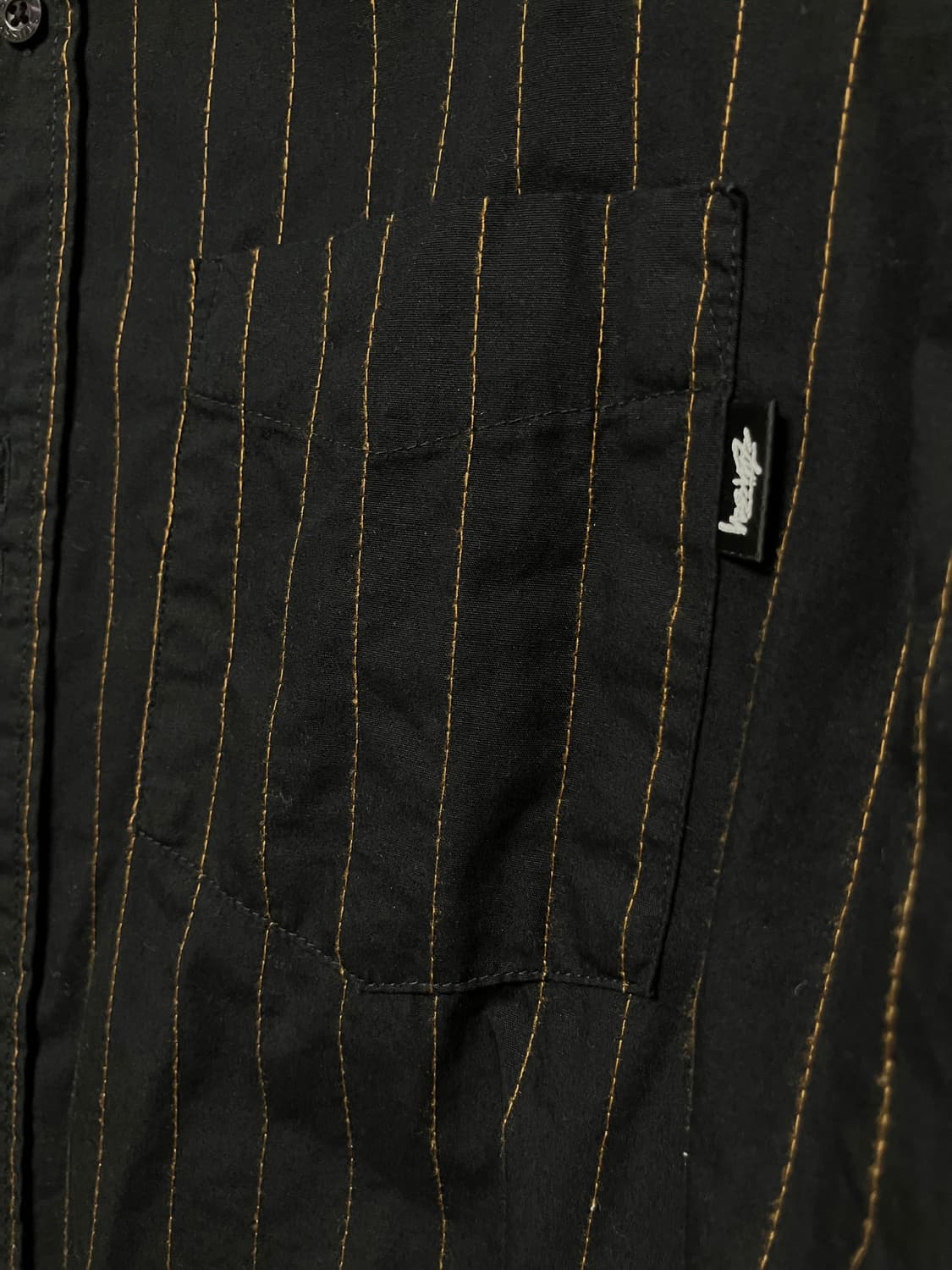 stussy 핀 스트라이프 셔츠 상품이미지5