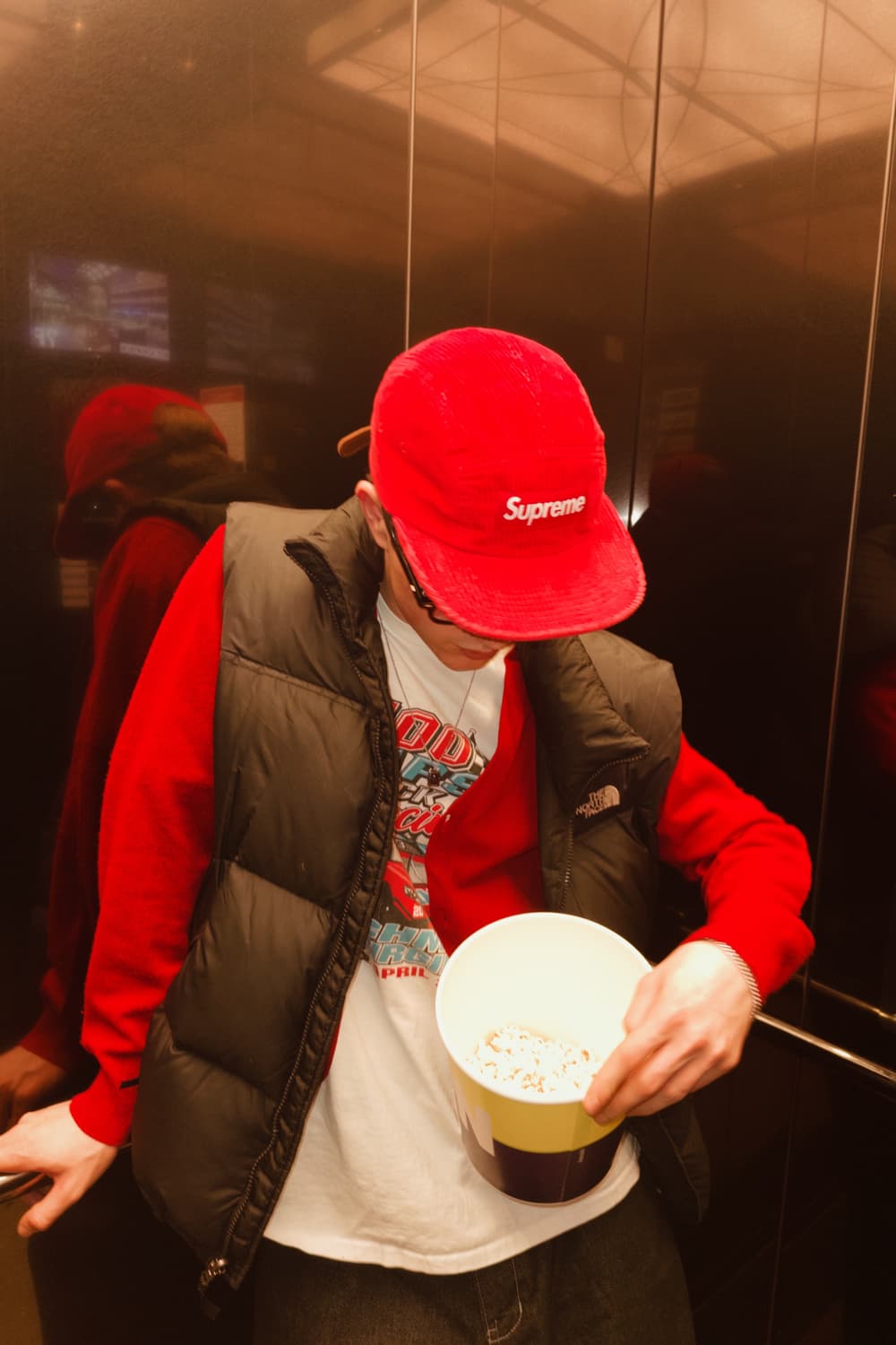 코듀로이 슈프림 캡 상품이미지2